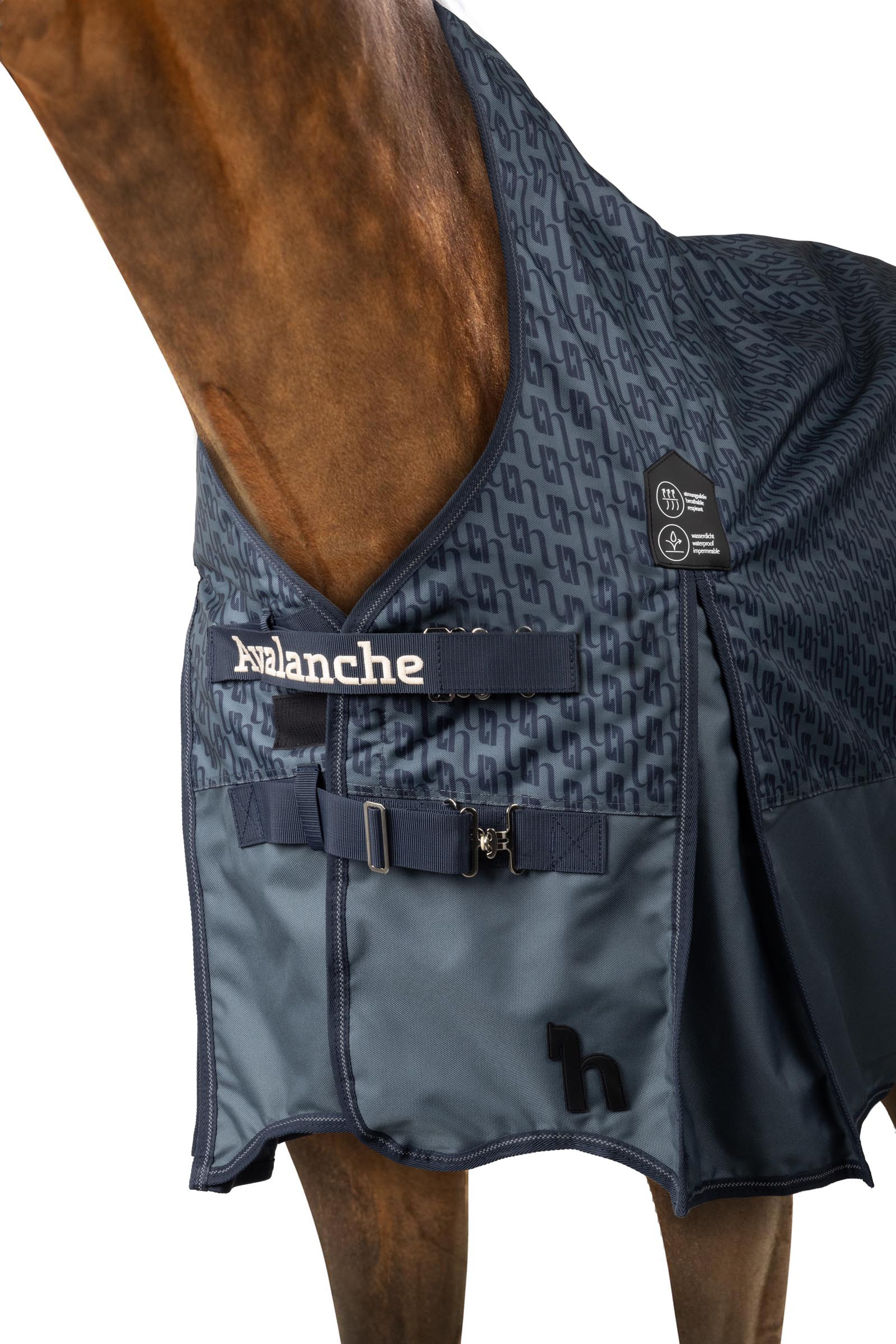 Horze Avalanche 1200D Manta de Exterior mediana, 50 g