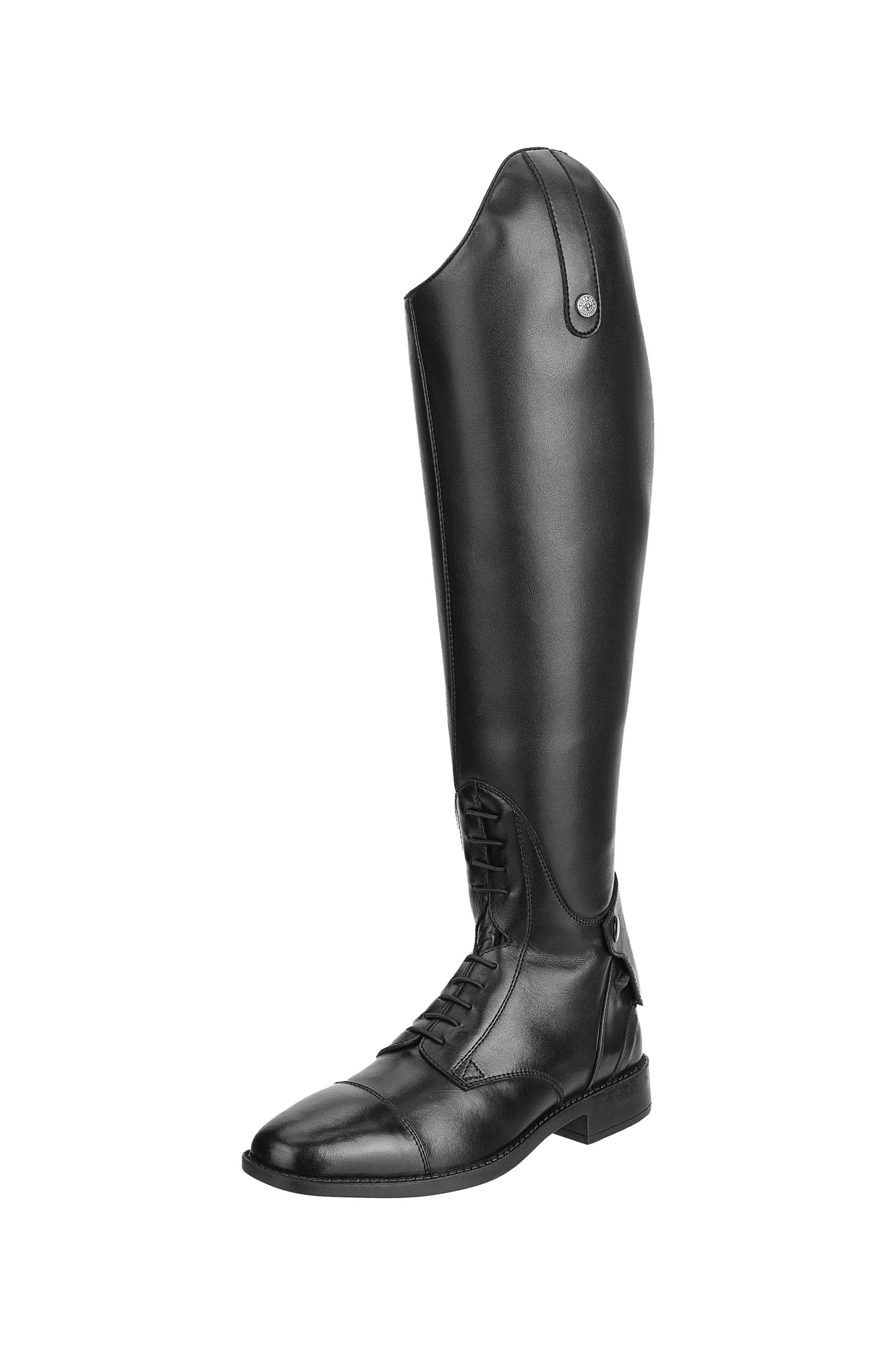 black Suedwind Footwear Curvy Am® Riding Boots