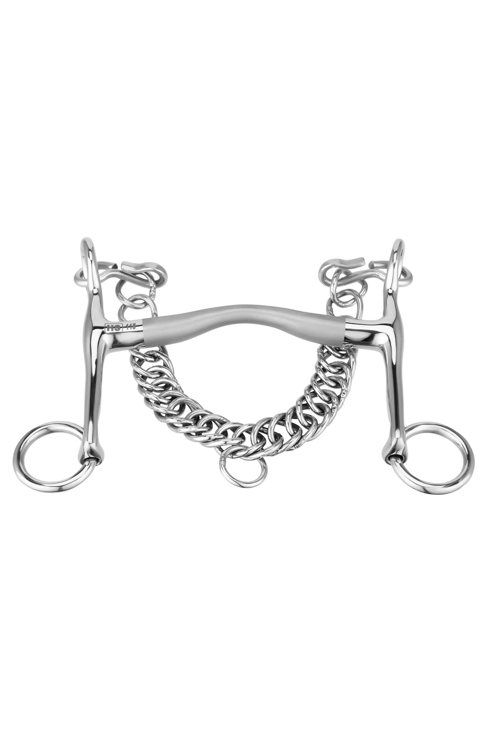 Bocado Weymouth Sprenger Satinox, 12mm, Brazos 5cm