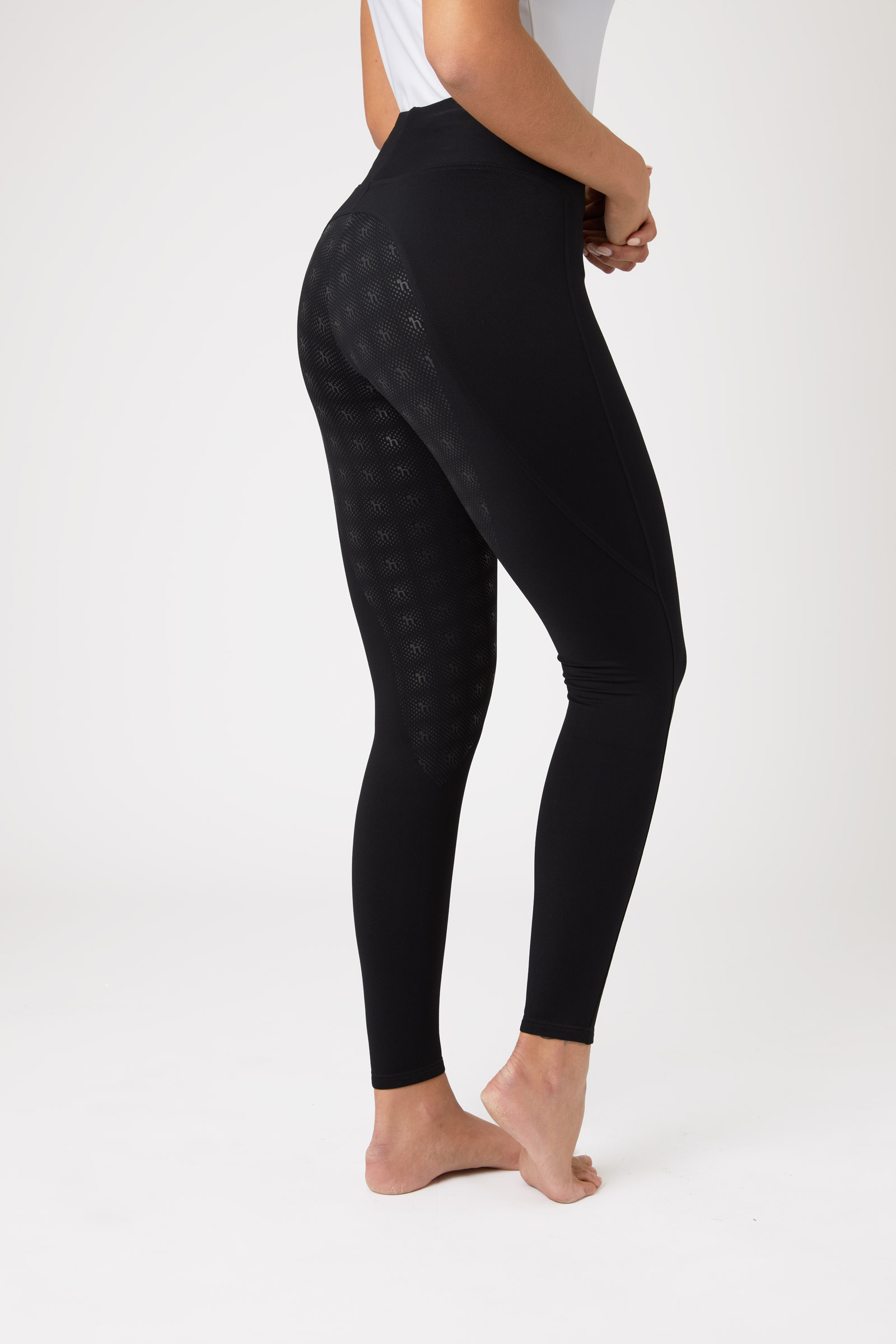 Horze Juliet leggings de equitaci&oacute;n para mujer con Hyper Flex y asiento completo