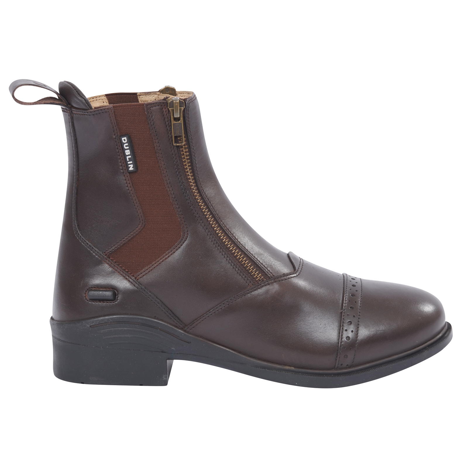 Botas de paddock con doble cremallera delantera Dublin Evolution