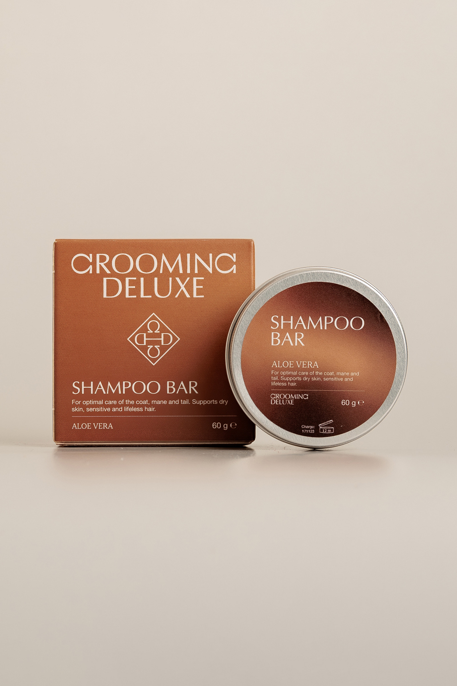 Grooming Deluxe Champ&uacute; s&oacute;lido Aloe Vera, 60 g