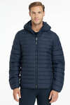 LeMieux chaqueta acolchada con capucha para hombre
