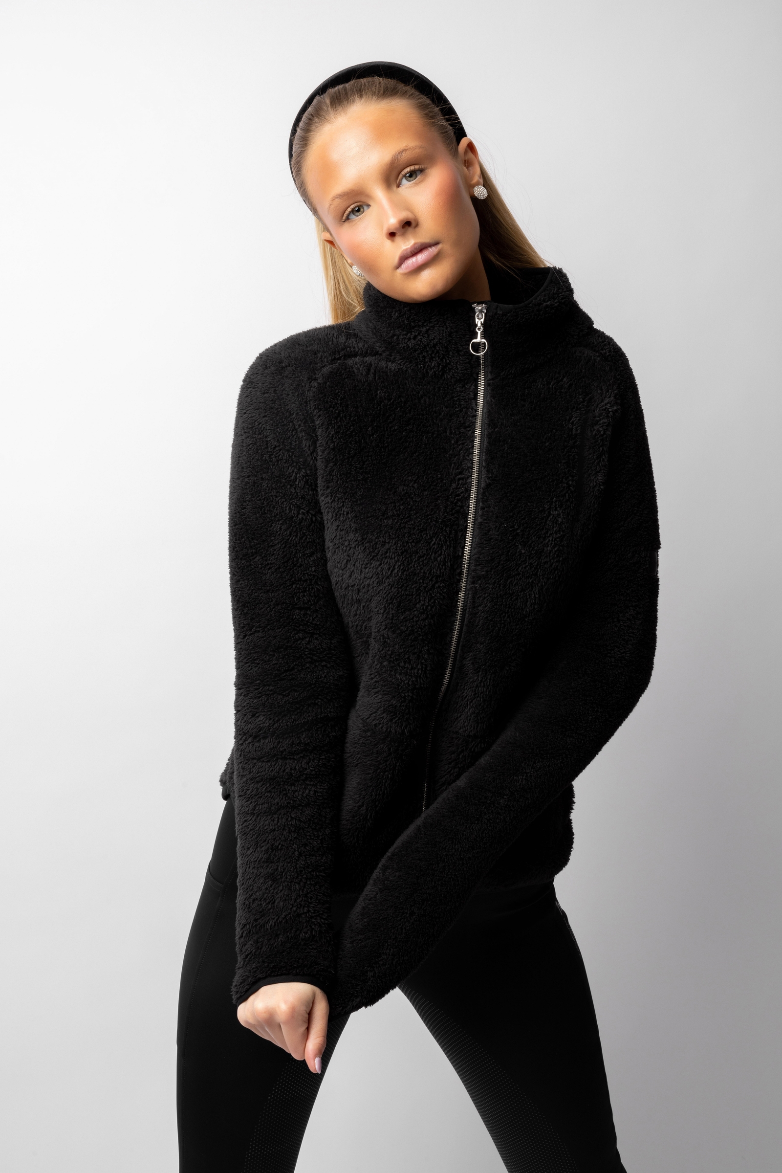 Chaqueta Polar de Felpa para Mujer Horze Merida