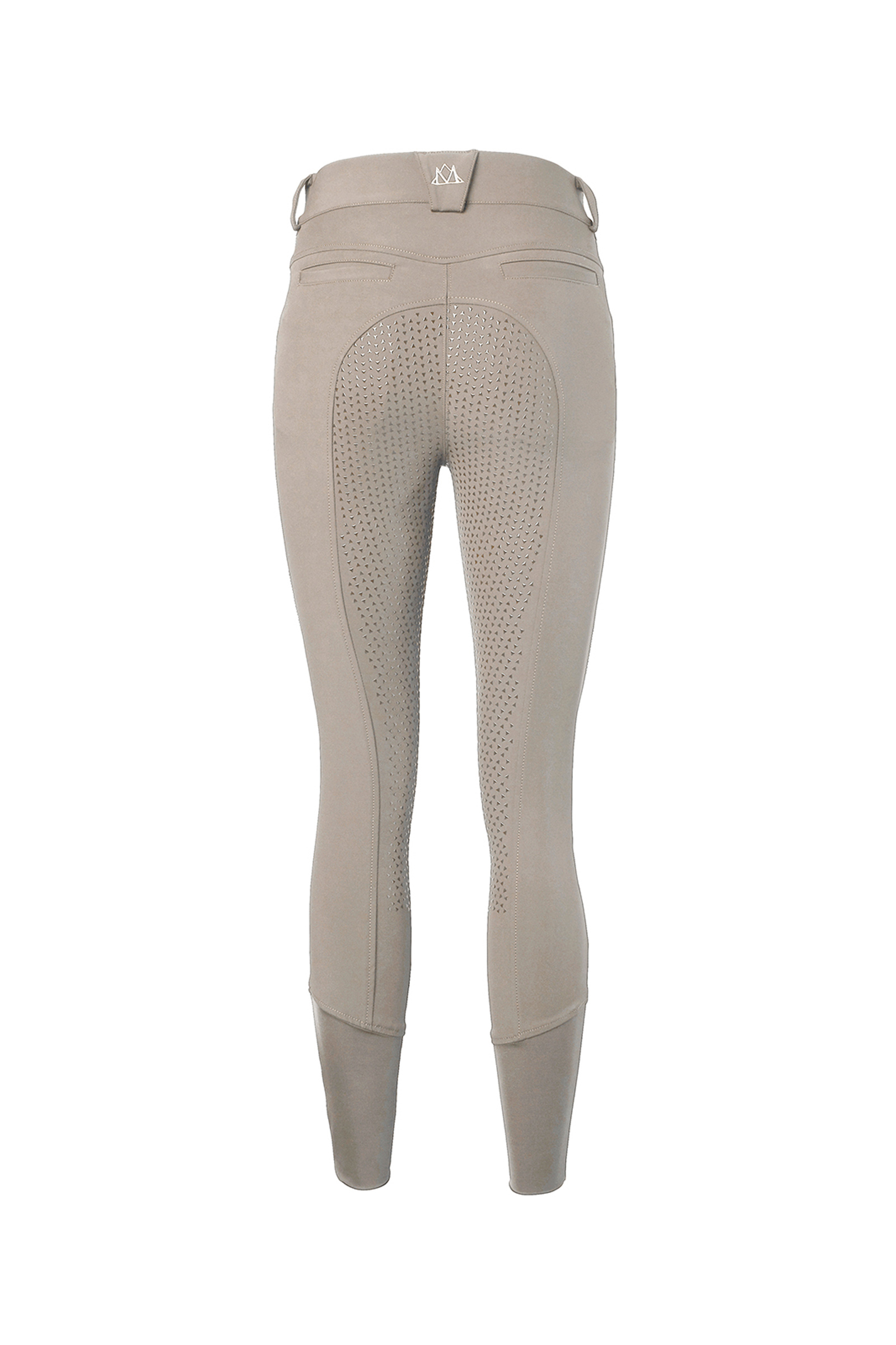 Plaza Taupe light brown Mountain Horse Diana pantalones de montar con asiento completo para mujer
