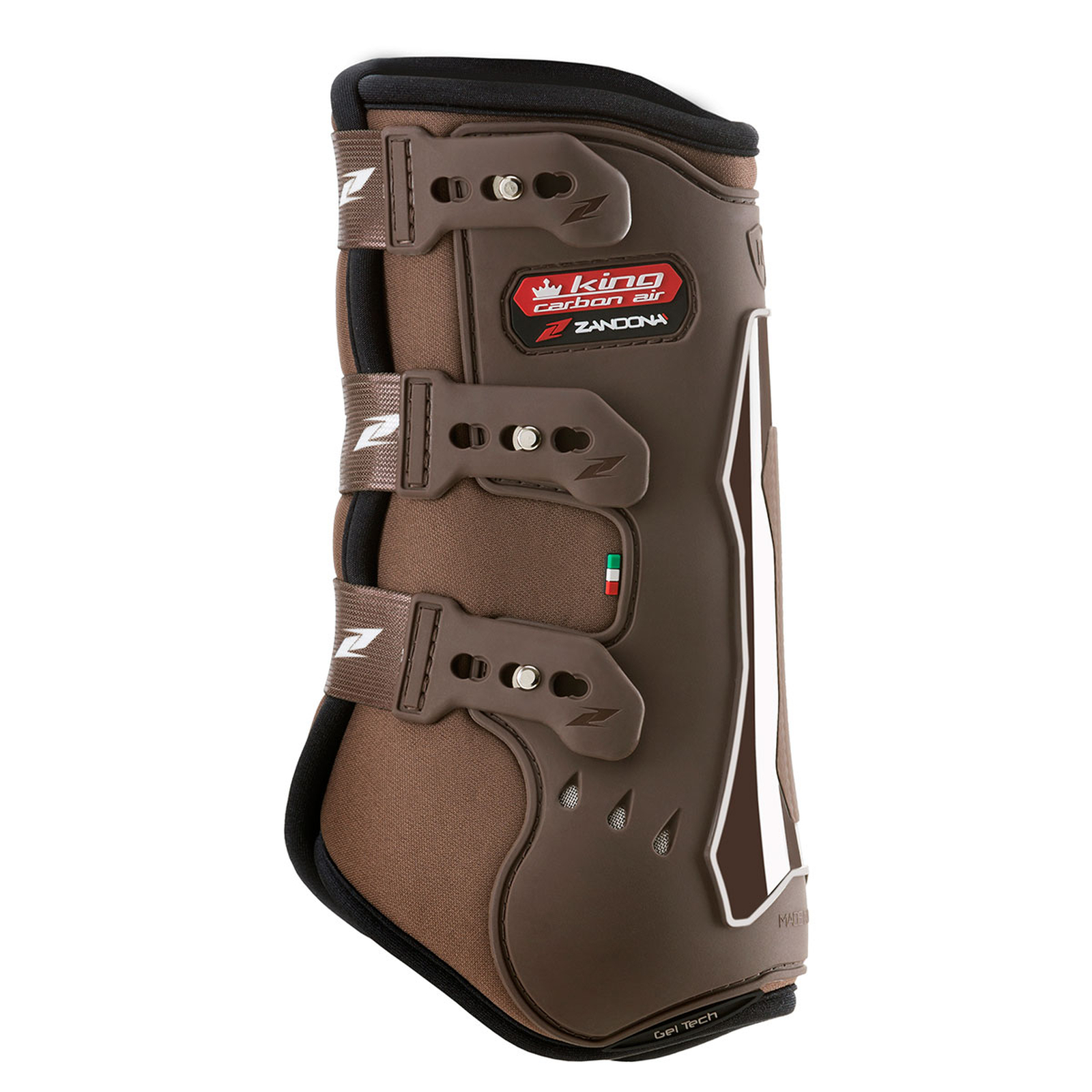 Brown Zandona King Carbon Air Tendon Boots, Delantero