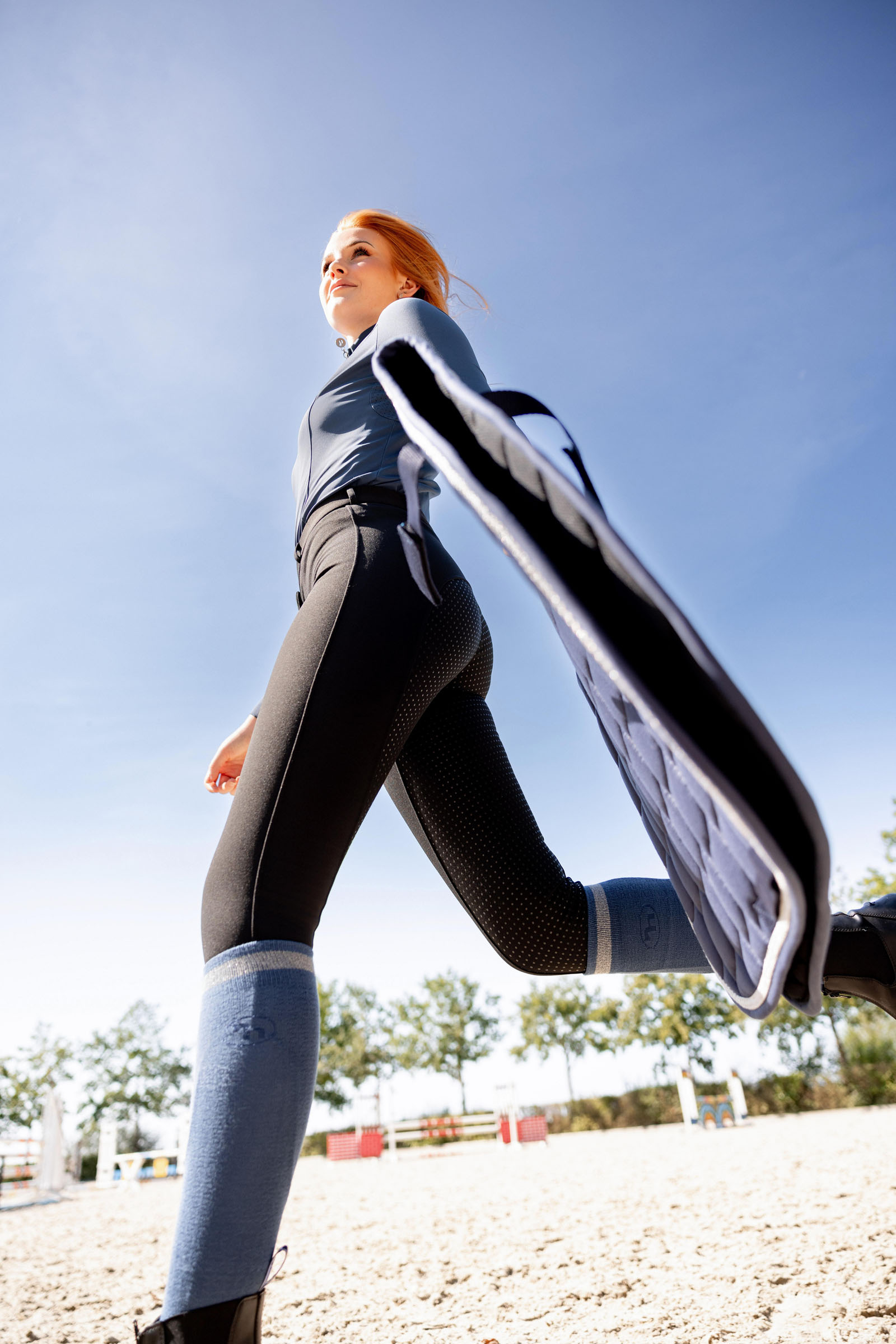 Horze Felicia Pantalones de Montar Thermo con grip total