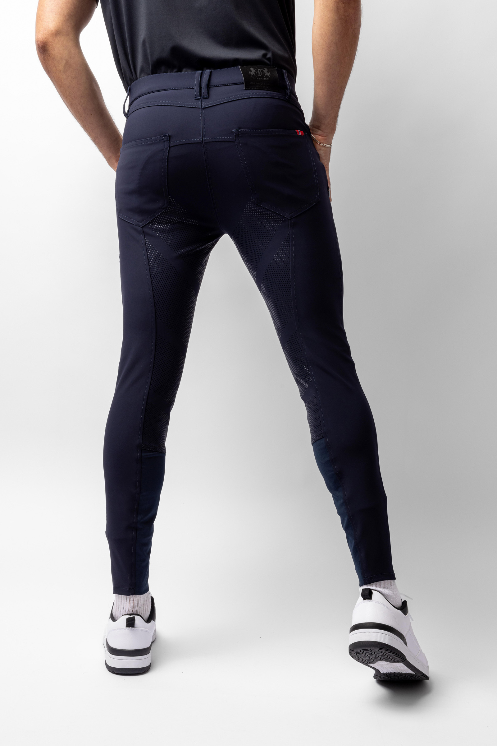 Pantalones de Montar Funcionales con Asiento Completo para Hombre B Vertigo Ethan