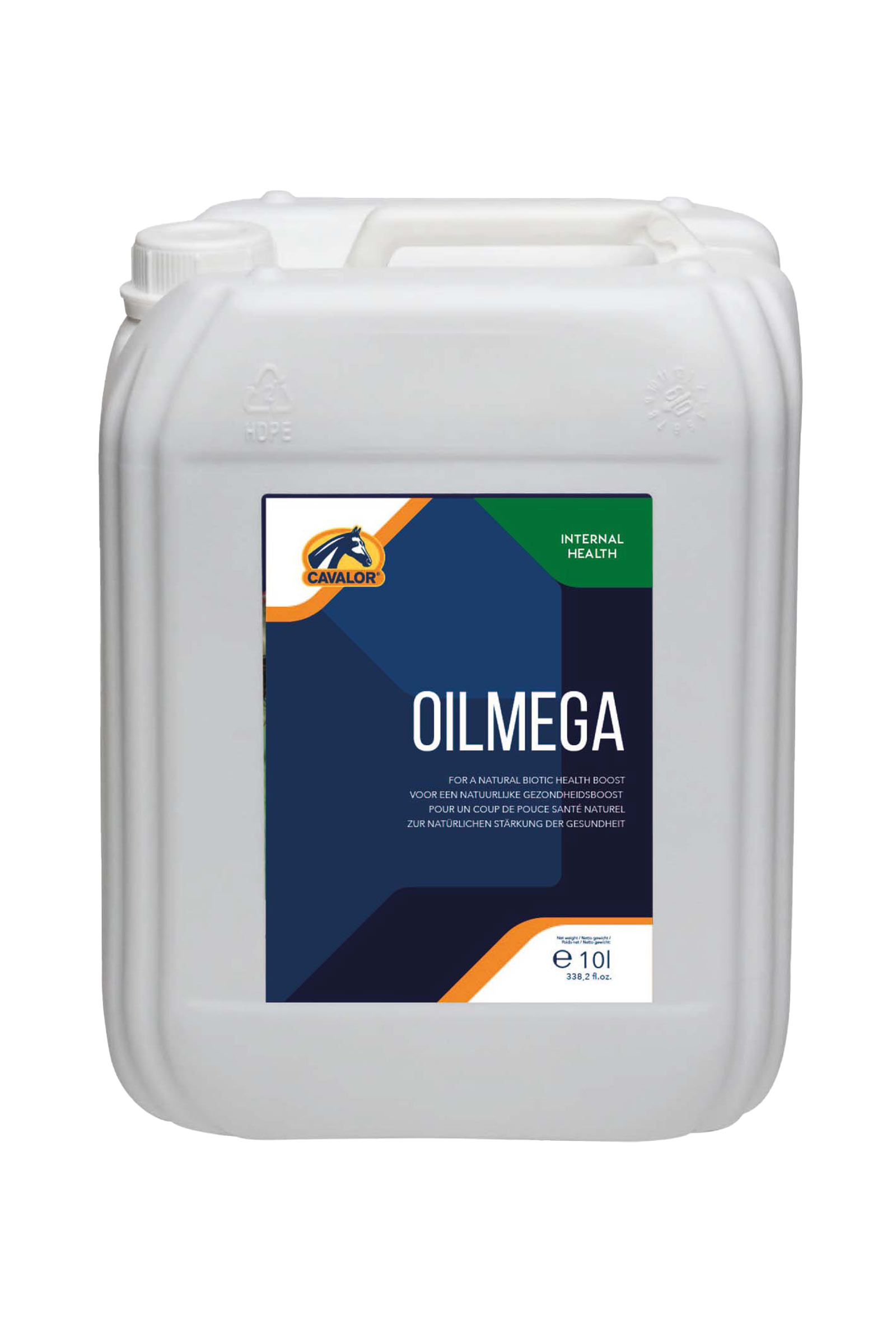 Cavalor Oilmega con bomba dosificadora, 10 l