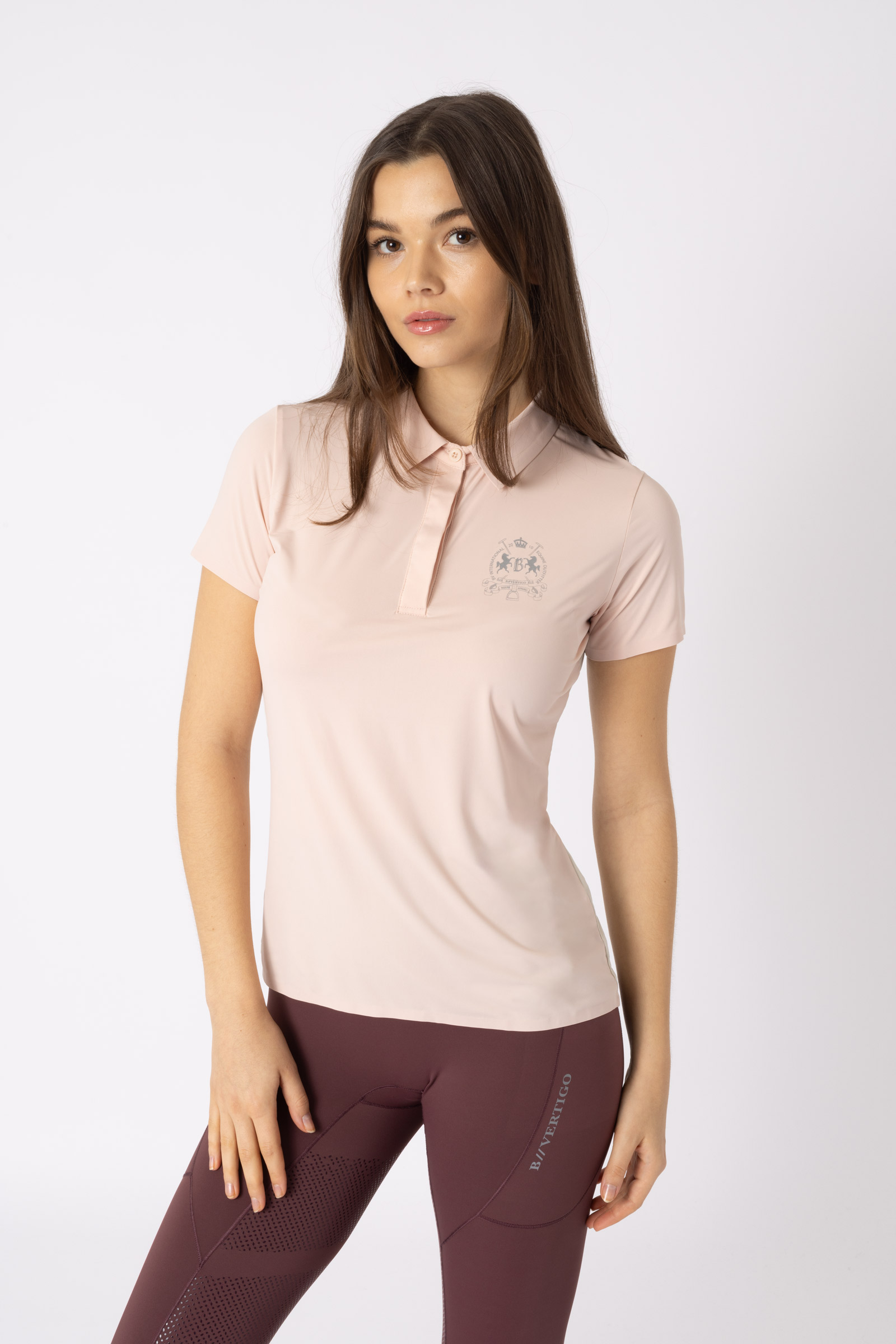 Camisa Polo sin Costuras para Mujer B Vertigo Daphne
