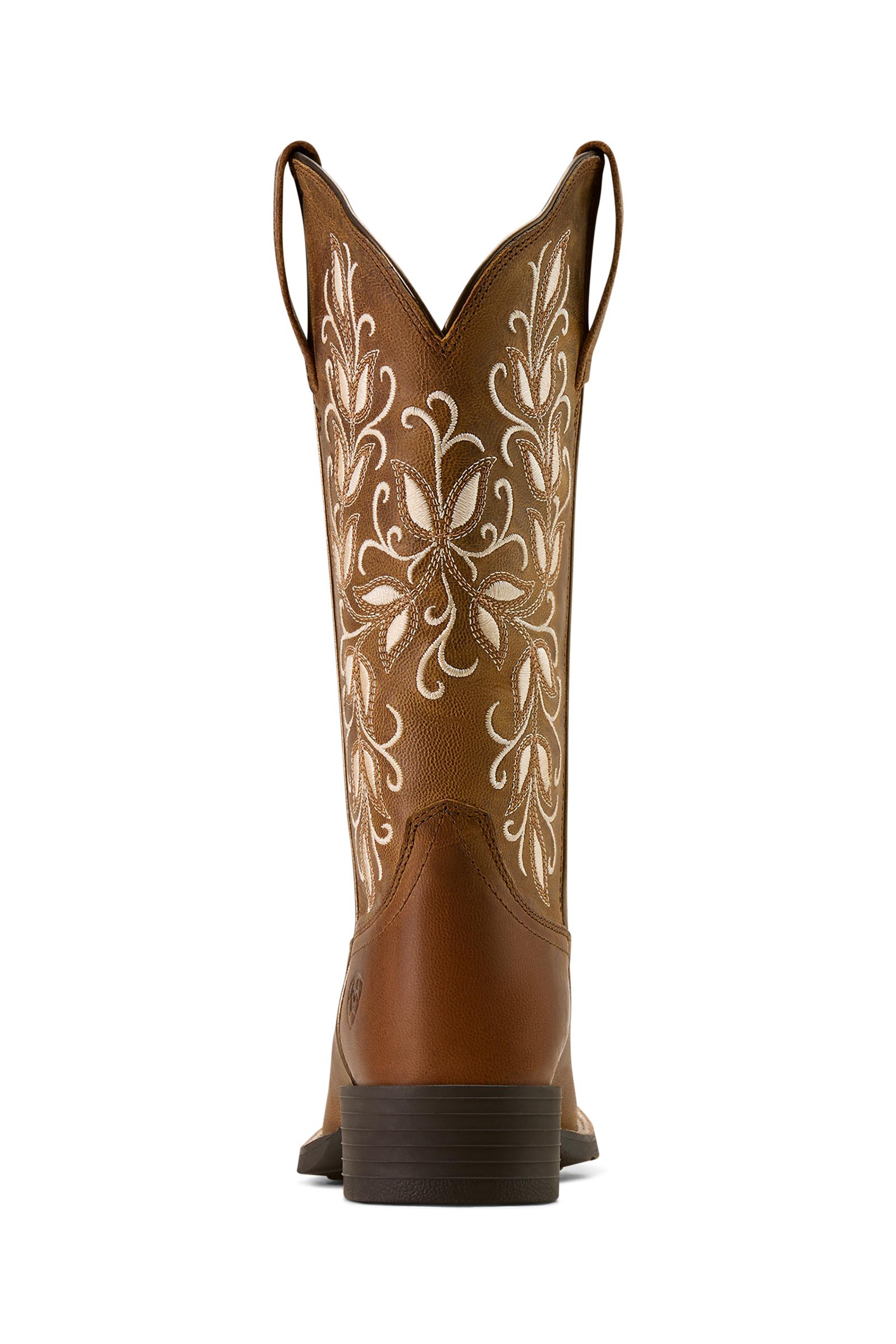 Ariat Botas western Round Up Holly con punta cuadrada ancha para mujer  