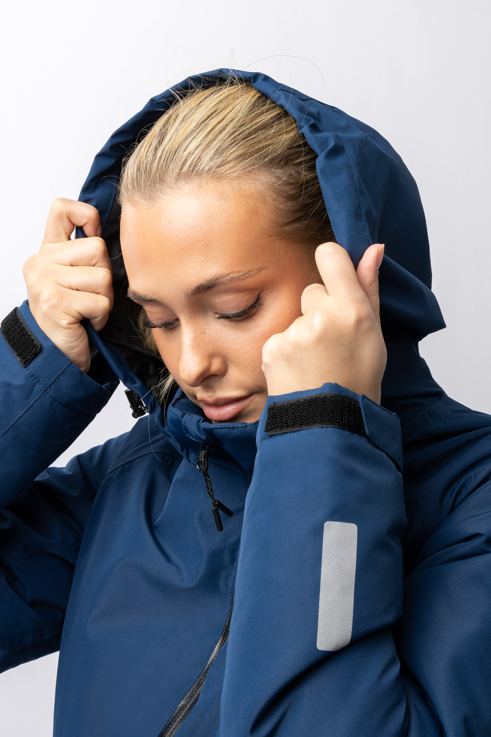 B Vertigo Joanna Abrigo Impermeable Acolchado