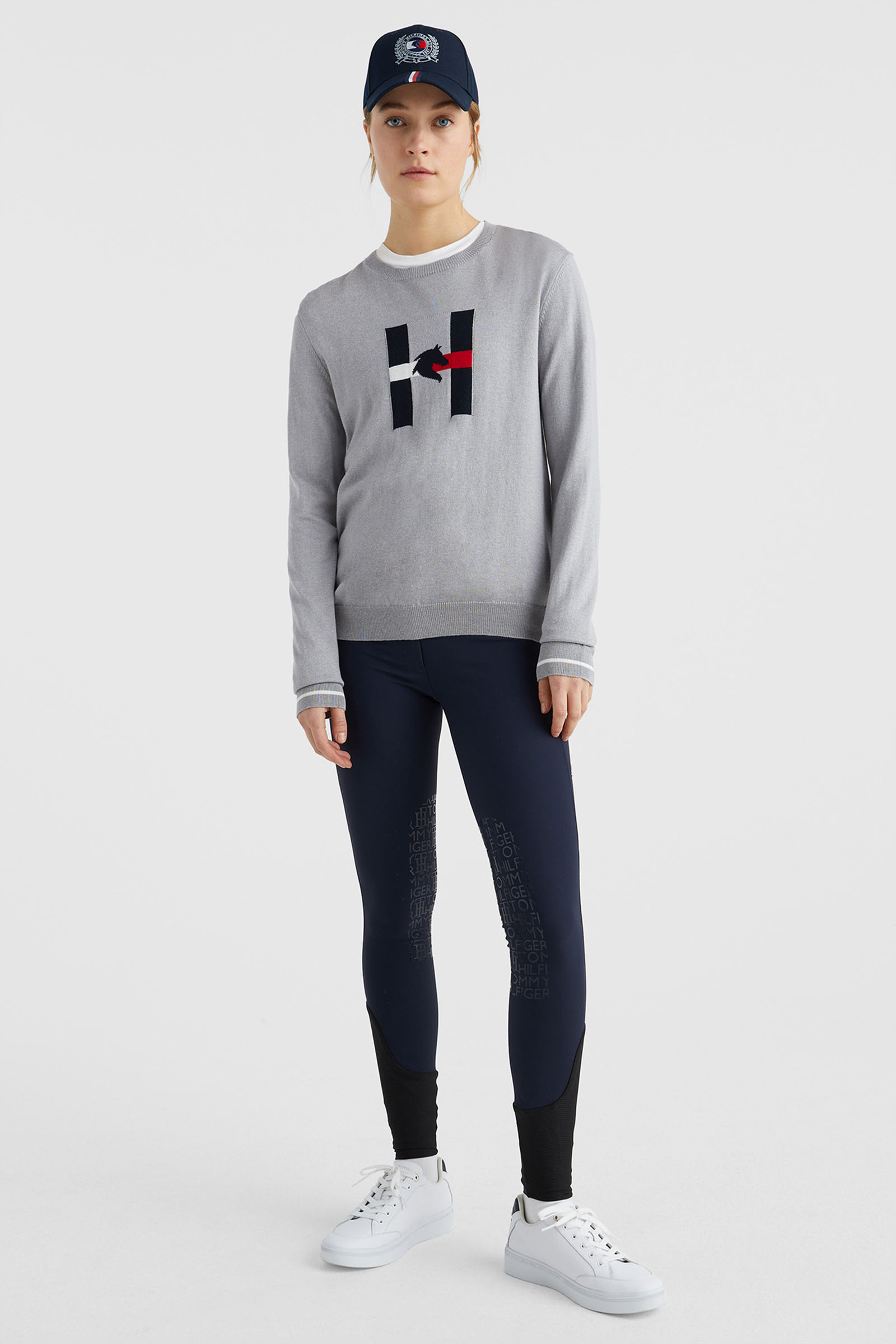 Tommy Hilfiger Equestrian Pro pantalones de montar para mujer con refuerzo de rodilla