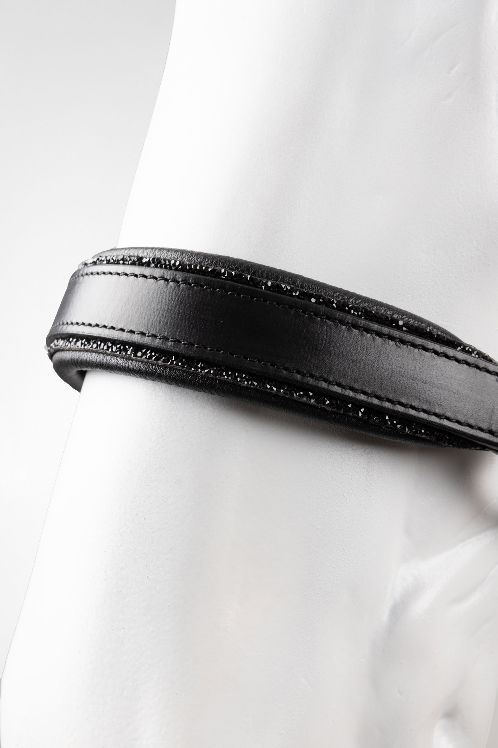 Horze Dynasty Cabezada de cuadra de cuero & ramal set