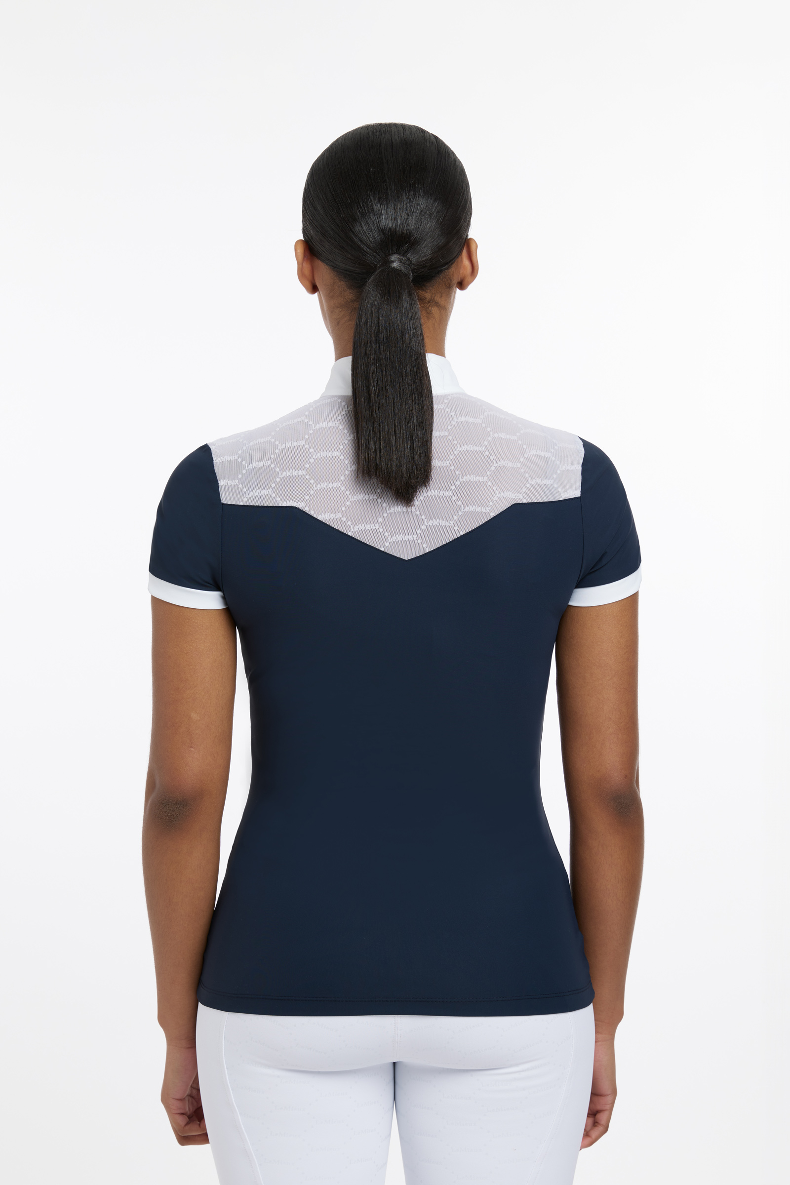 LeMieux Emily camiseta de competición de manga corta para mujer