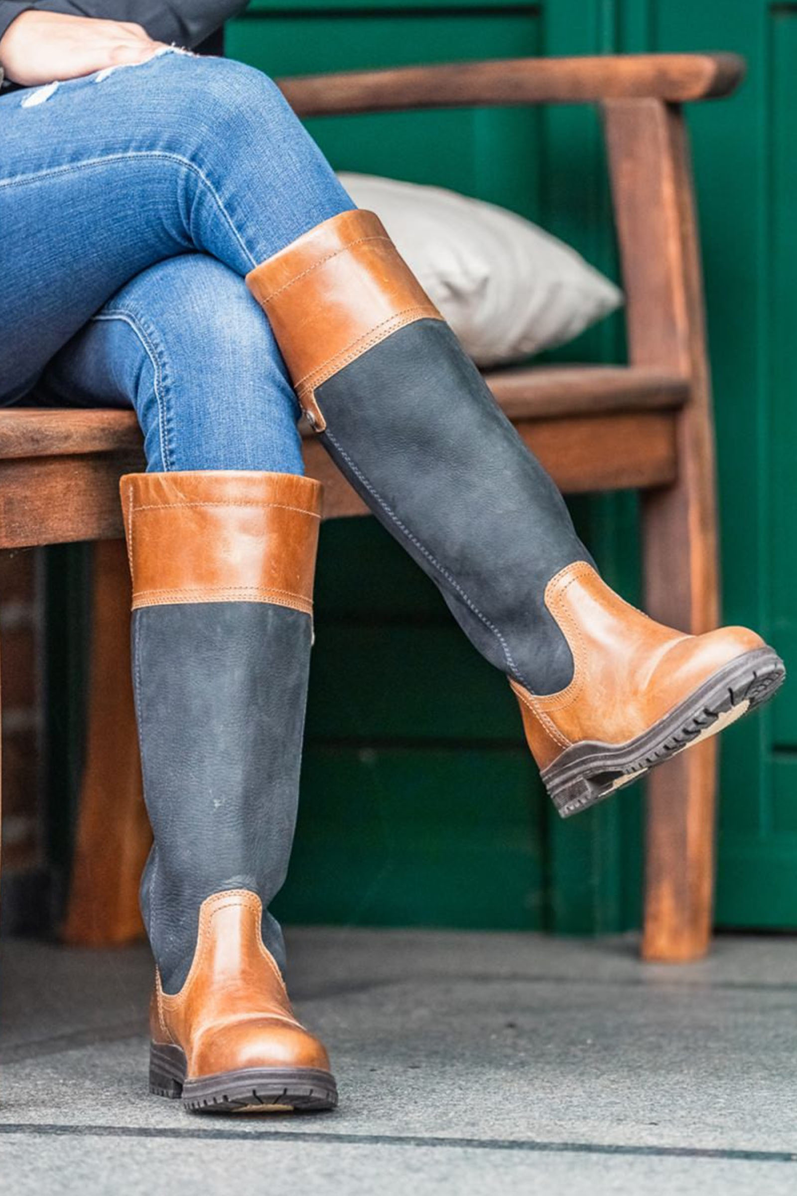 Botas Altas de Cuadra para Mujer Suedwind Footwear Milford