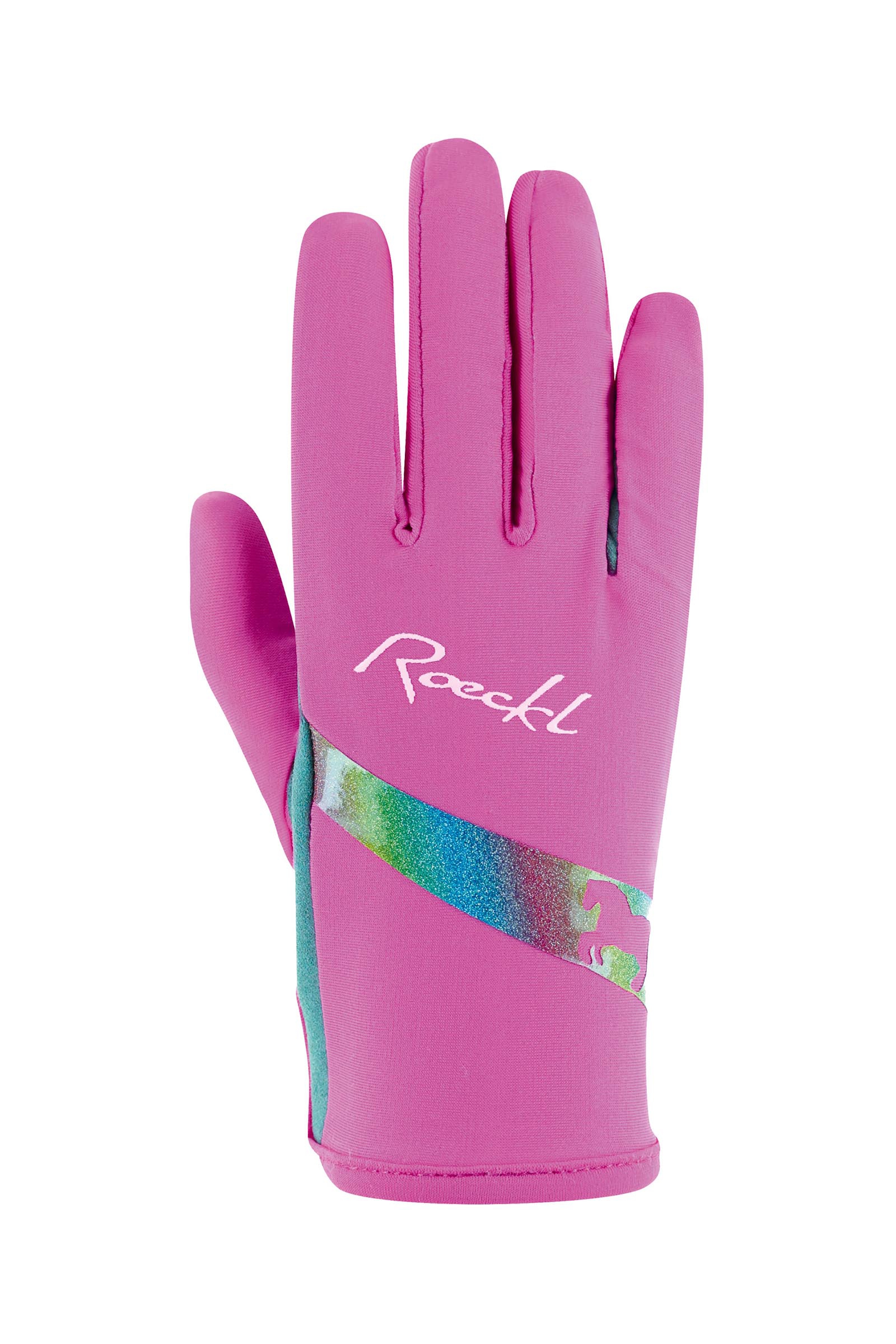 Deep Pink Roeckl Kapriole Guantes de equitaci&oacute;n para ni&ntilde;os