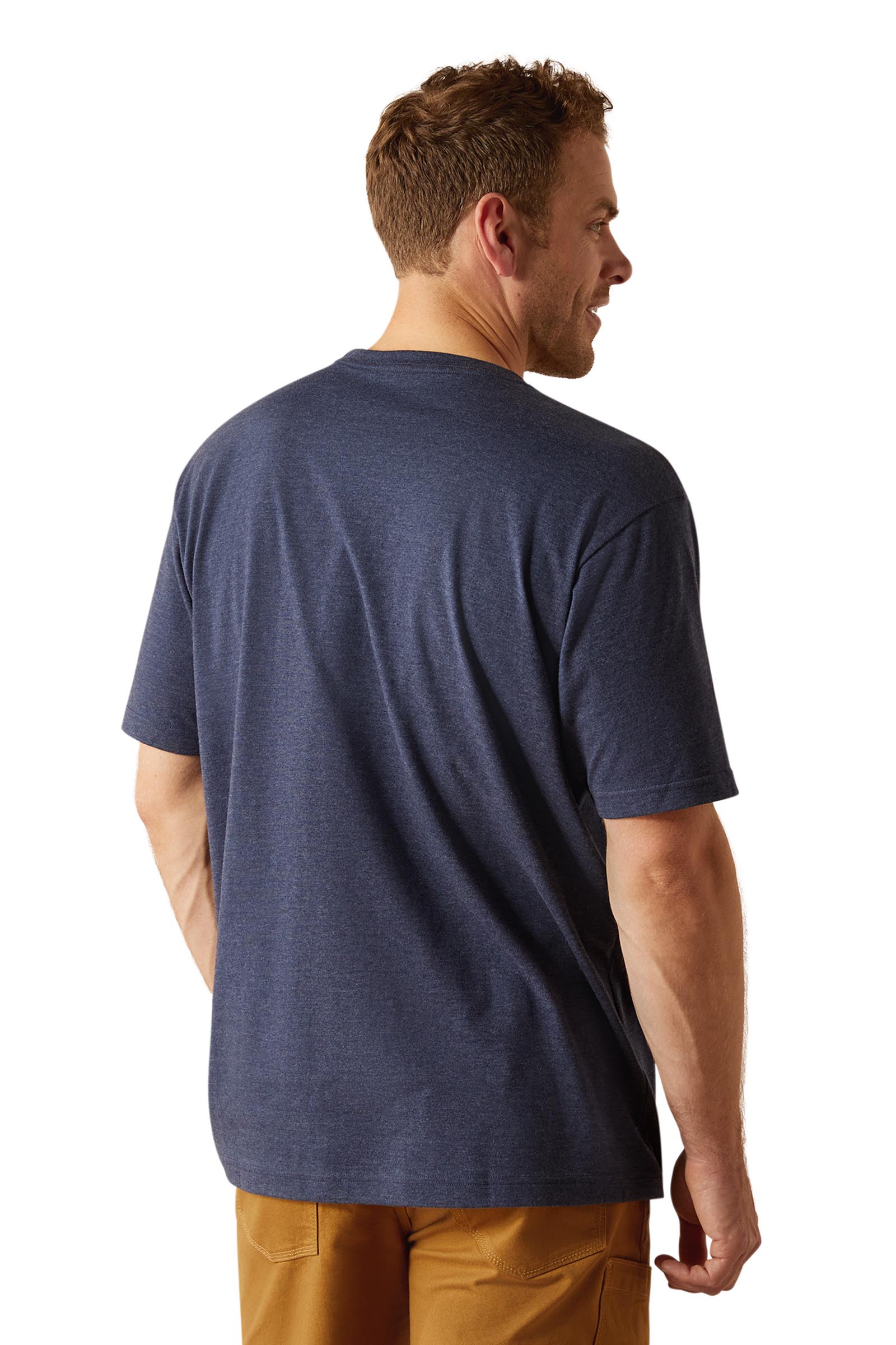 Ariat Rebar Cotton Strong Standard Camiseta para hombre