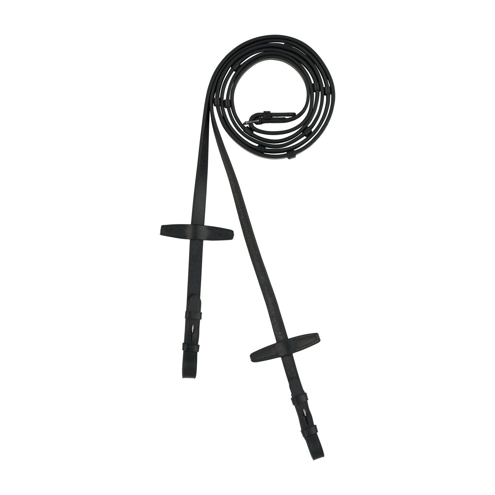 Negro Riendas de Cuero con Topes Horze Walthamstaw