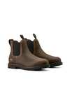 Ariat Bota de trabajo impermeable con puntera blanda Chelsea Groundbreaker