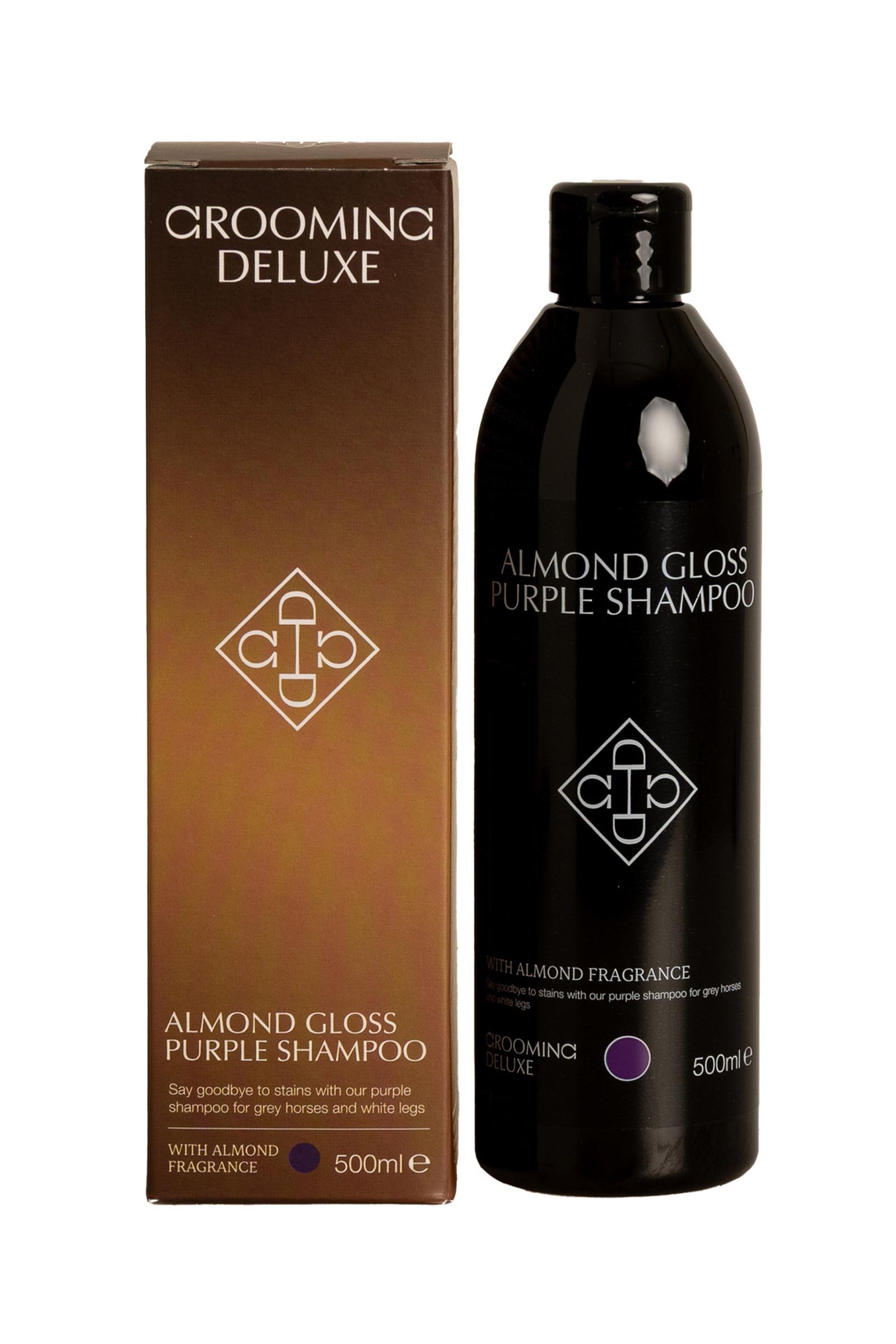 Grooming Deluxe Champ&uacute; morado brillo almendra, 500 ml