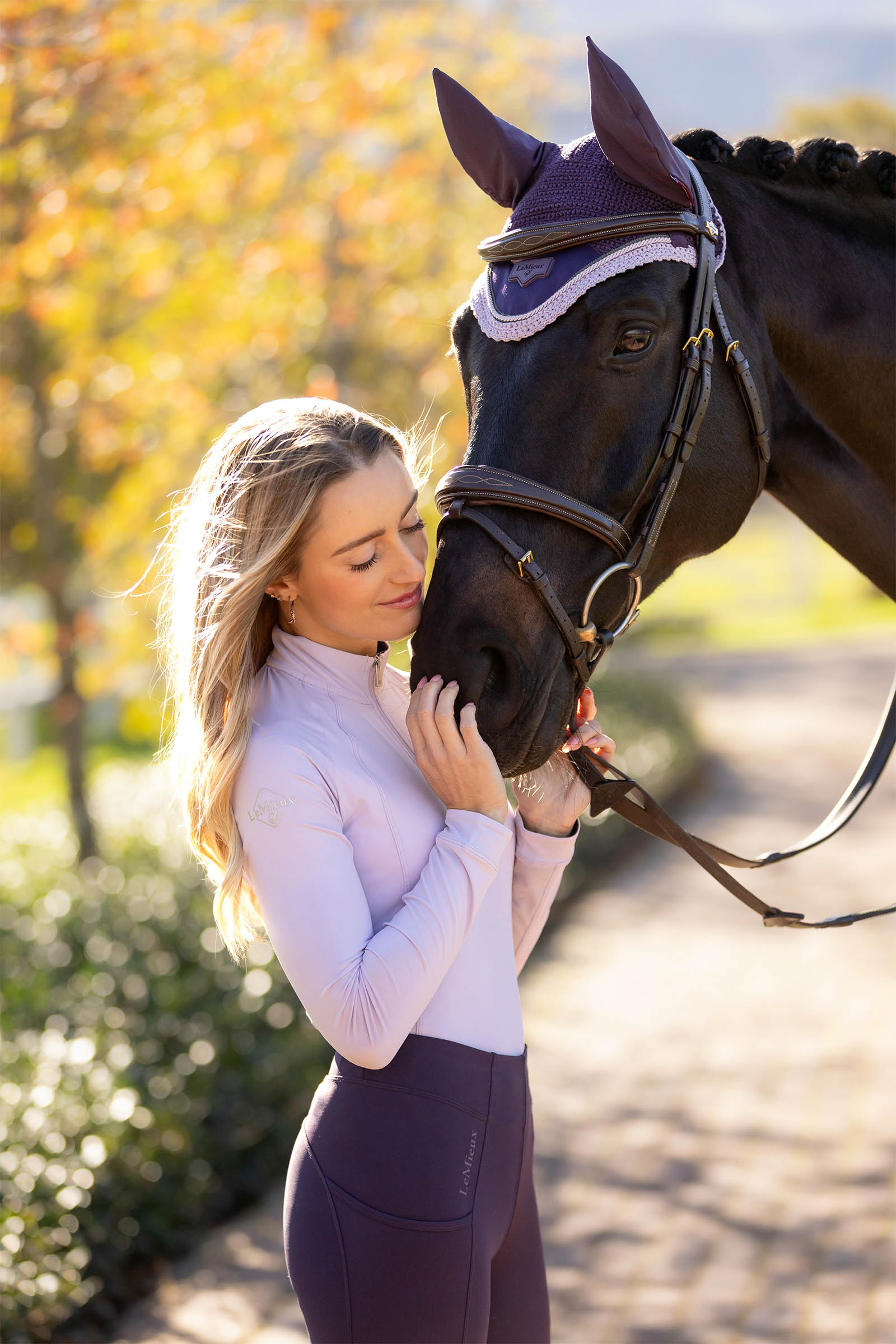 LeMieux Halle camiseta base ligera para mujer con protecci&oacute;n UV