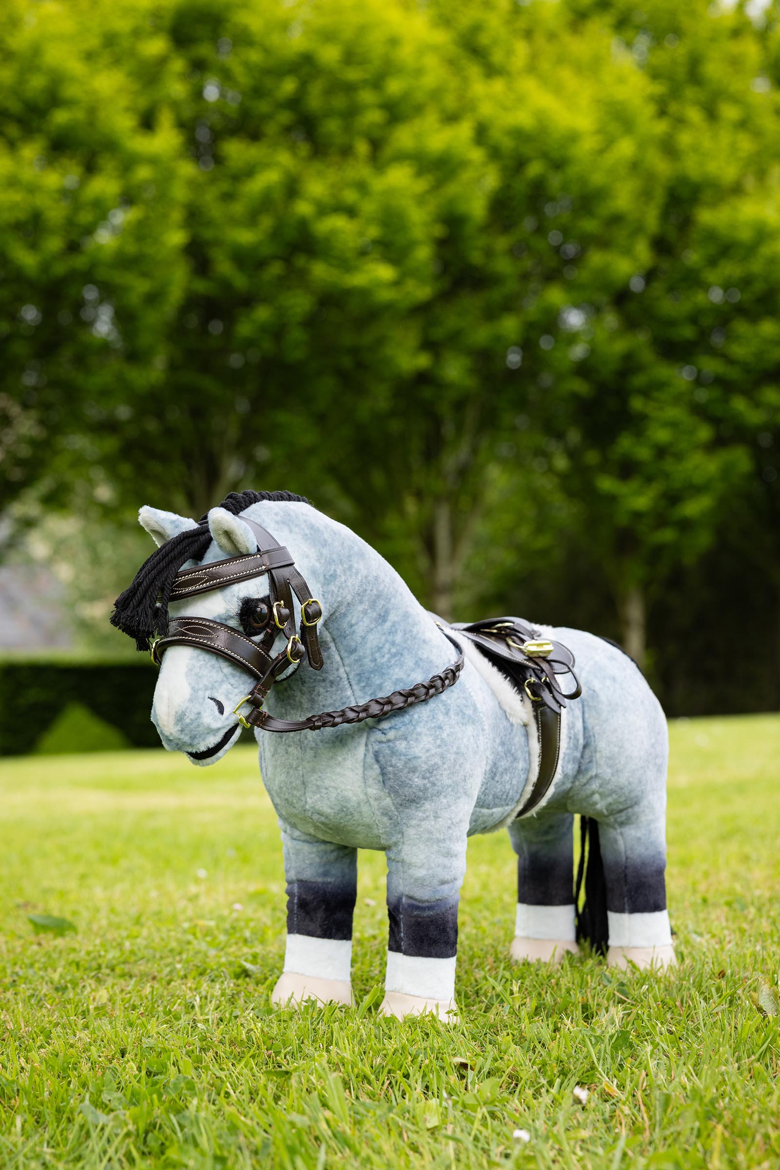 LeMieux Hunter mantilla de salto y cincha para poni de juguete