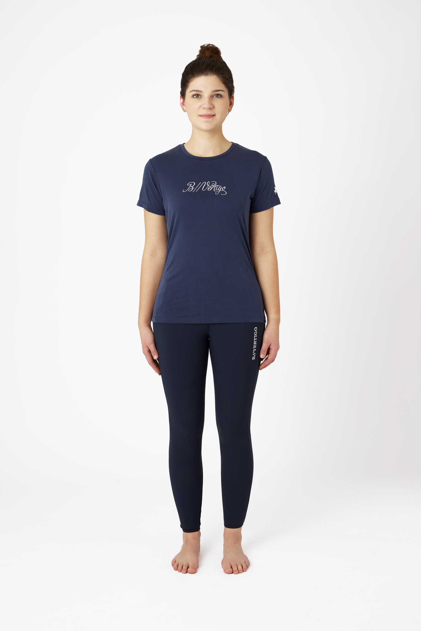 B Vertigo Daniele camiseta refrigerante para mujer con mangas cortas