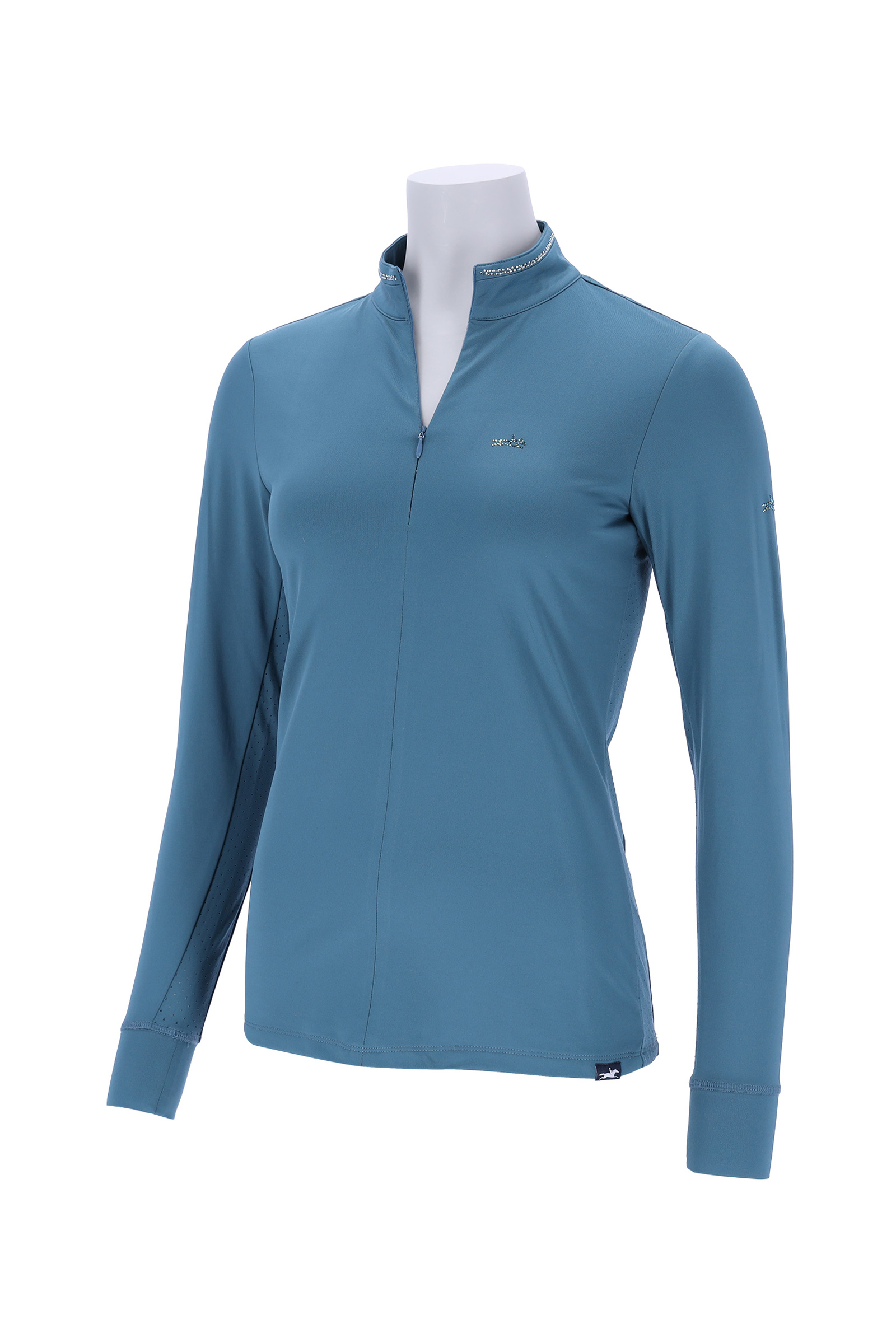 Smaragd Schockem&ouml;hle Sports SP Peppa Style Camiseta de Entrenamiento Invierno para Mujer