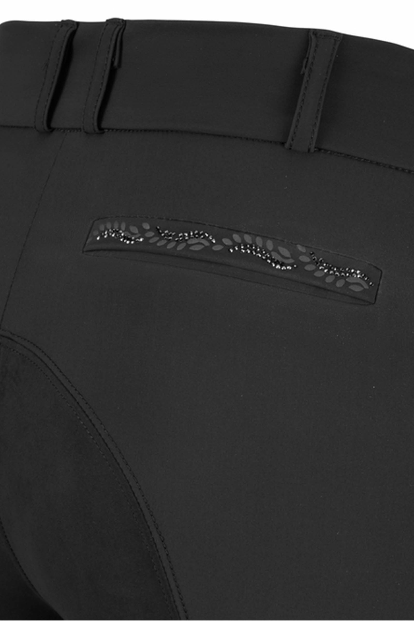 Pikeur Ceelina mallas de equitación para mujer con asiento completo de polipiel