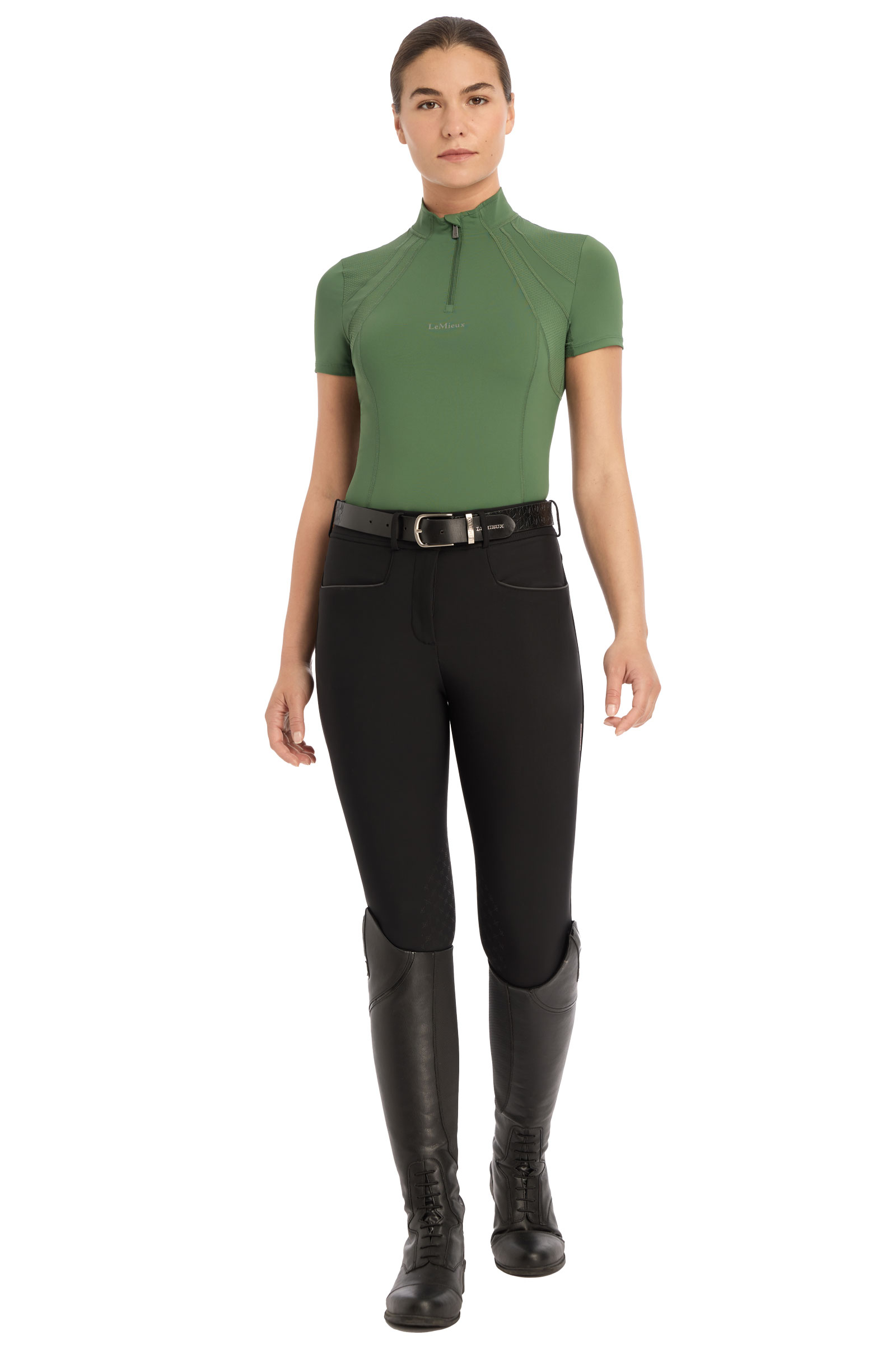 LeMieux Mia Camiseta interior de malla para mujer