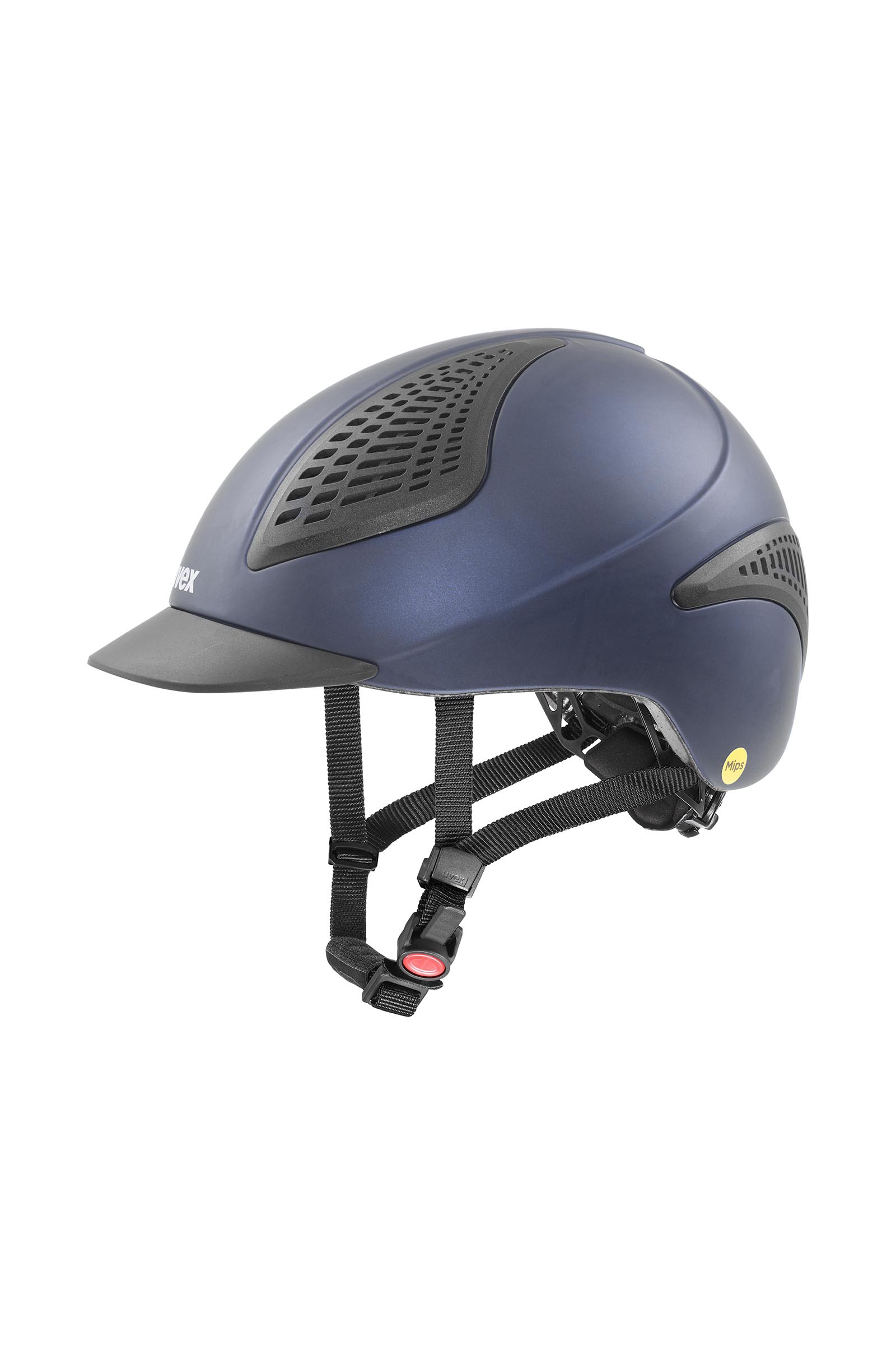 navy mat Uvex Exxential III MIPS casco de equitación