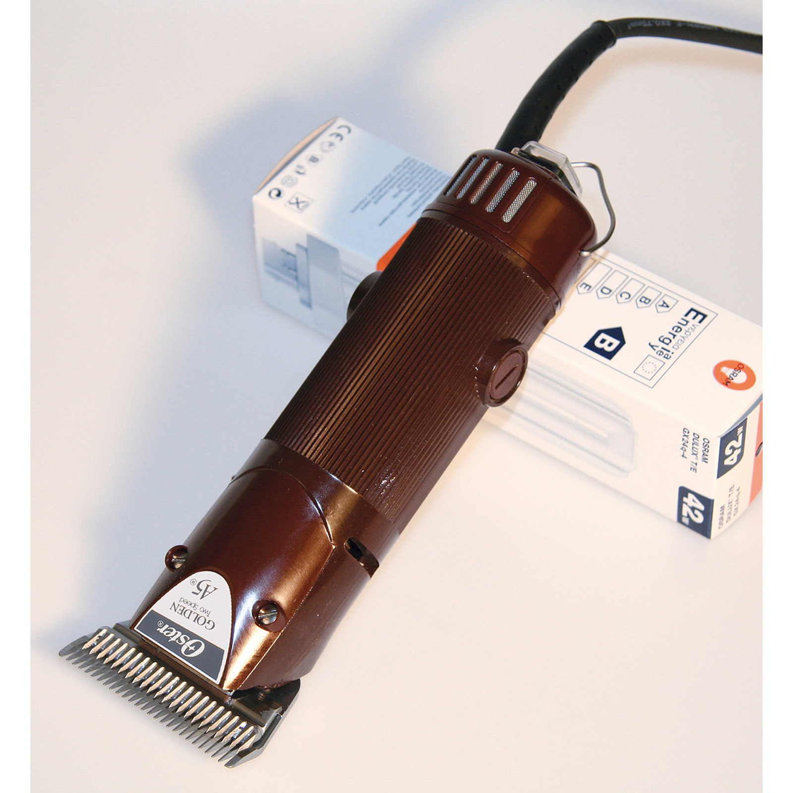 Oster Golden A5 esquiladora con 2 velocidades, sin cuchillas