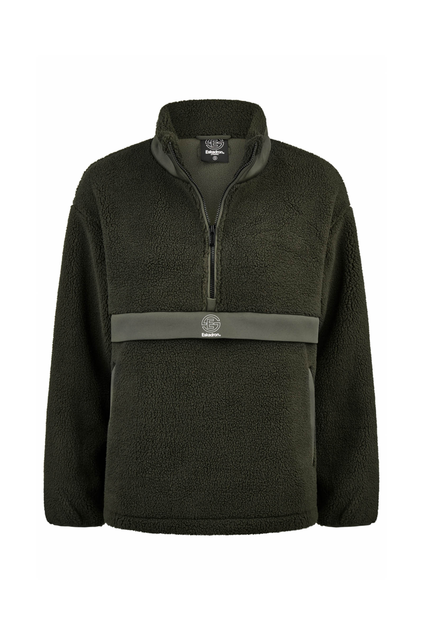 Eskadron Dynamics AW25 sudadera con media cremallera y tejido teddy