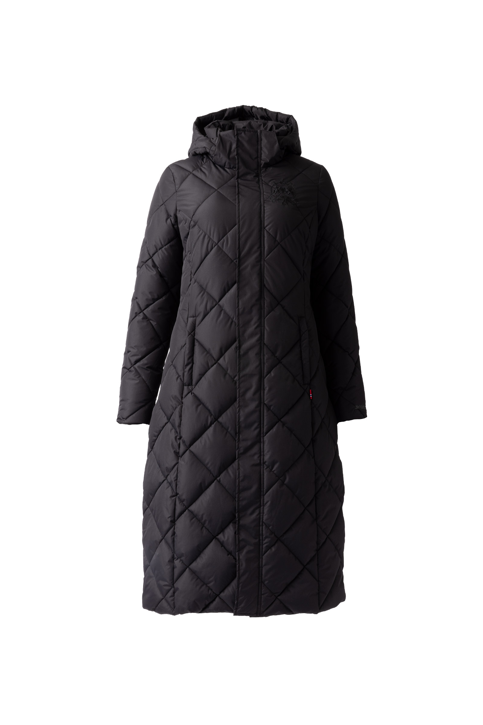 Anthracite Dark Grey Abrigo Acolchado Ligero para Mujer B Vertigo Gem