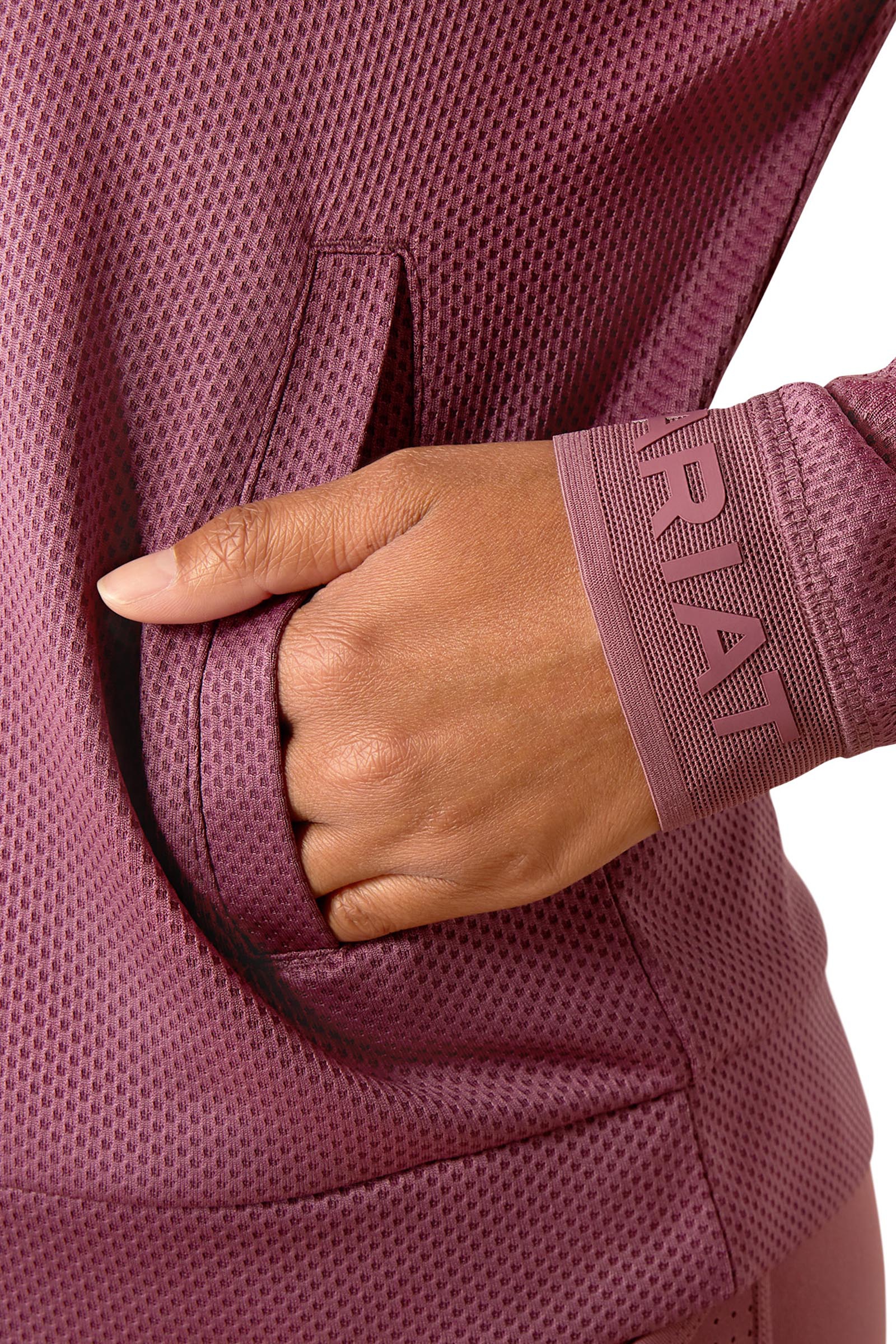 Ariat Breathe sudadera para mujer con 1/2 cremallera