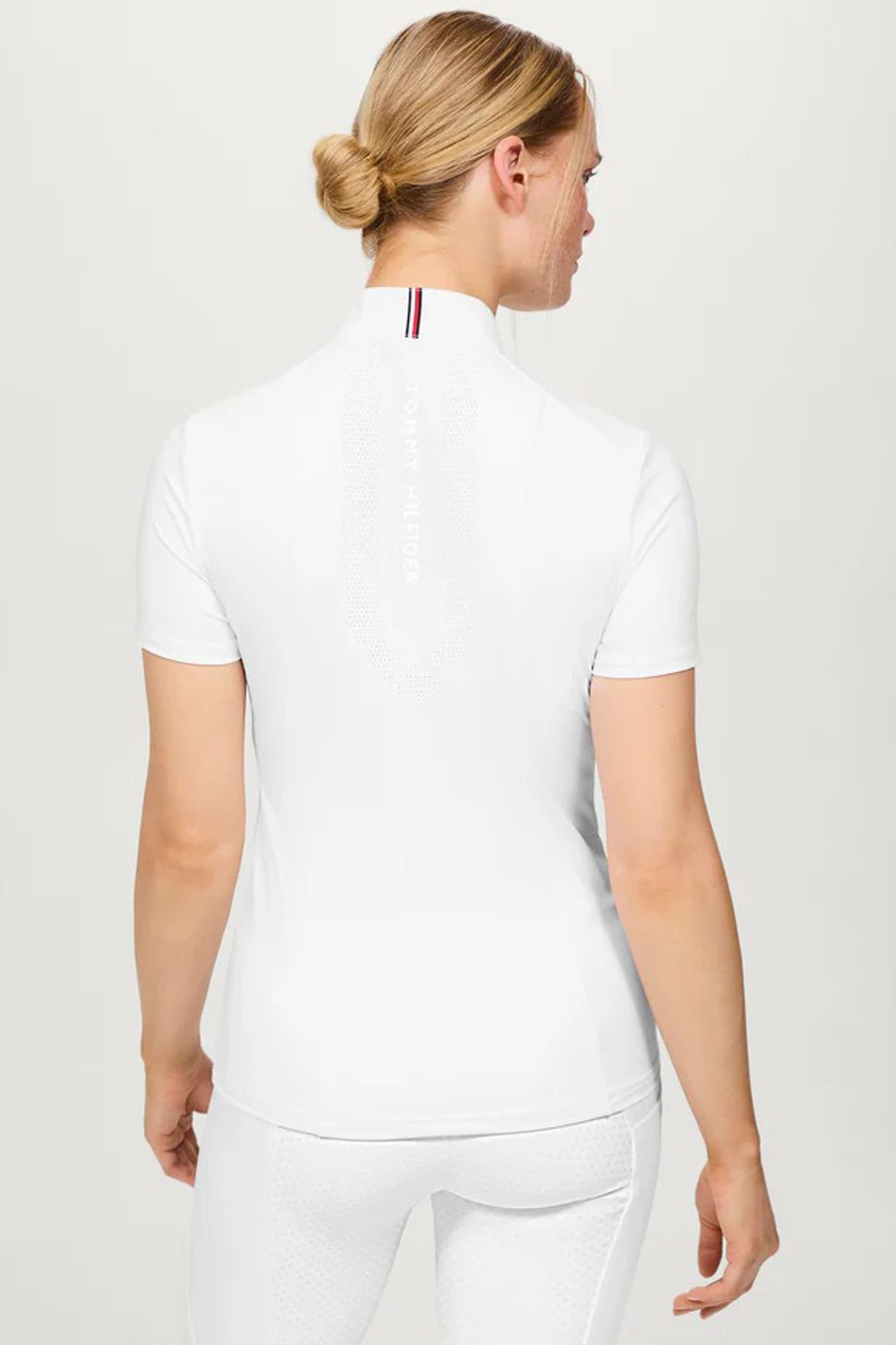 Tommy Hilfiger Equestrian Avon camisa de concurso de manga corta