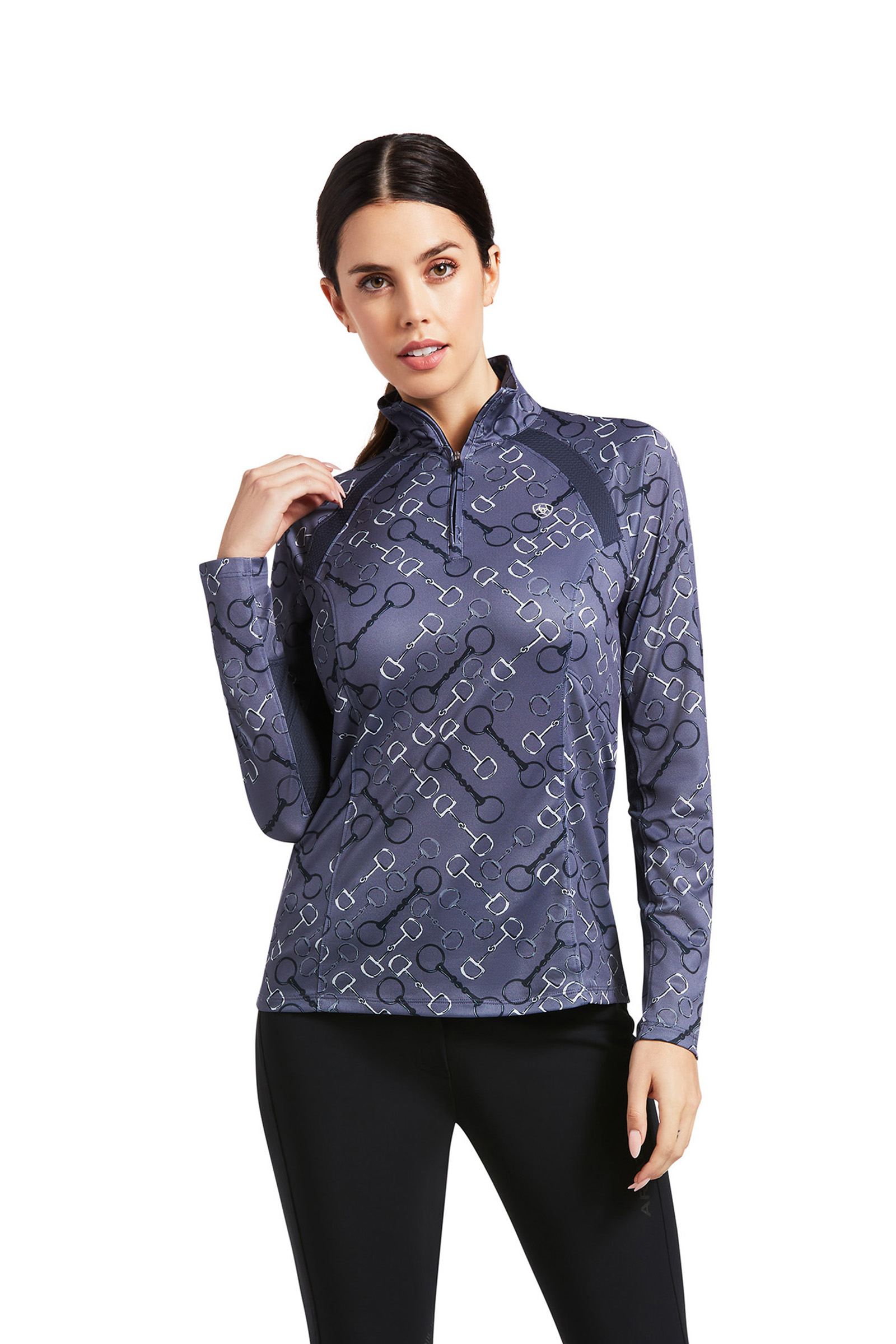 Camisa Capa Base 1/4 Cremallera para Mujer Ariat Sunstopper 2.0