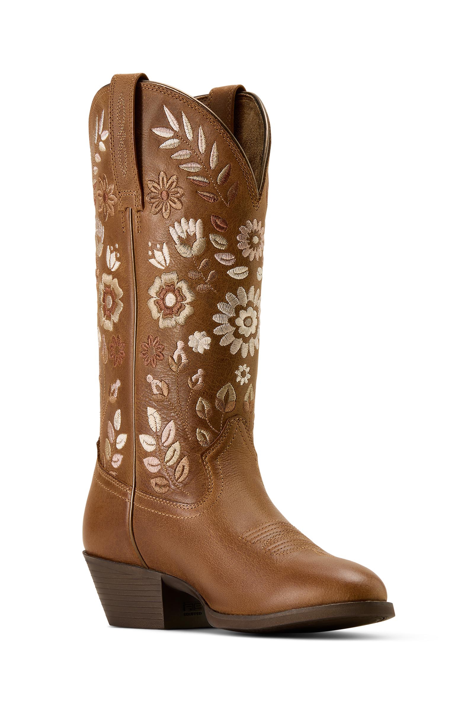 Ariat Mujer Heritage Meadow botas western con puntera redonda