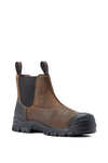 Ariat Treadfast Chelsea Botas de trabajo impermeables para hombre con puntera de acero