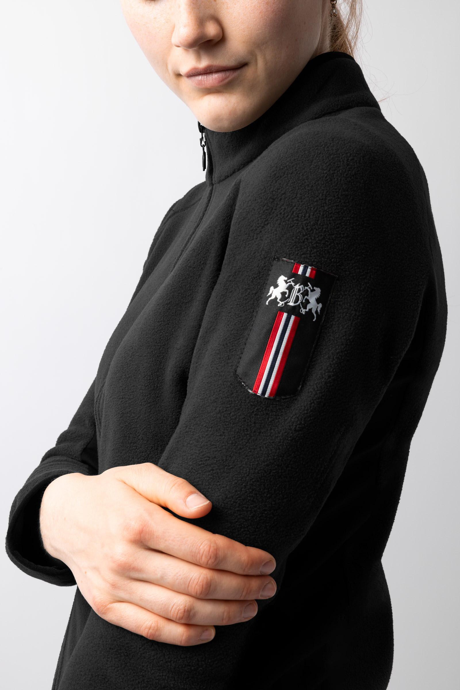 Chaqueta de Equitación Polar Elástica para Mujer B Vertigo Cleo