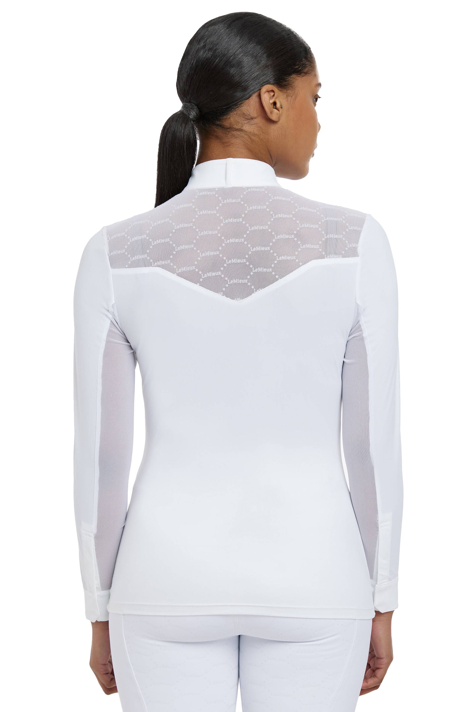 LeMieux Emily camisa de concurso de manga larga