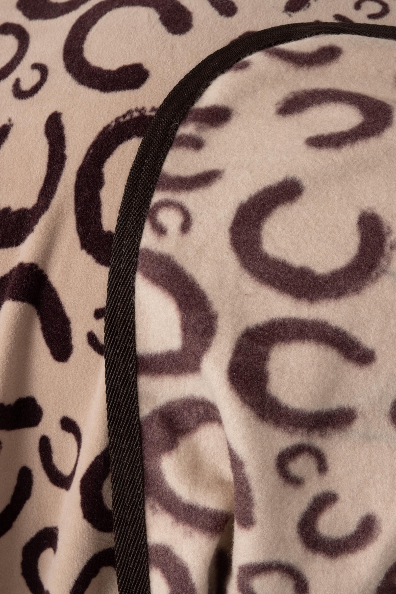 Horze manta de secado de teddyfleece con pelo largo