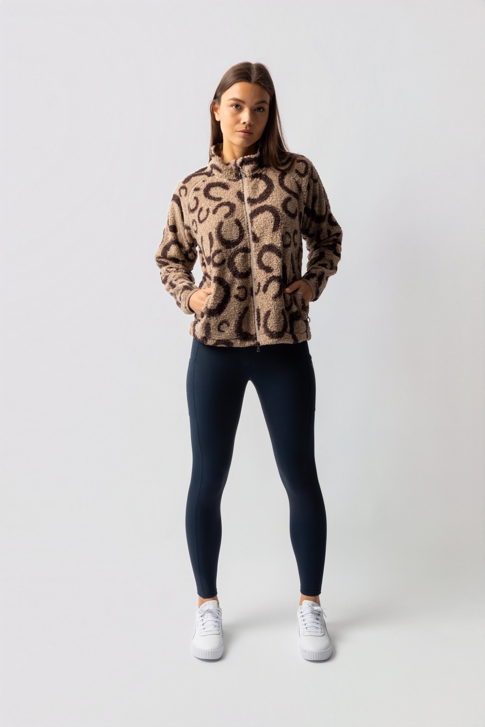 Horze Ariana Chaqueta de Teddyfleece para mujer