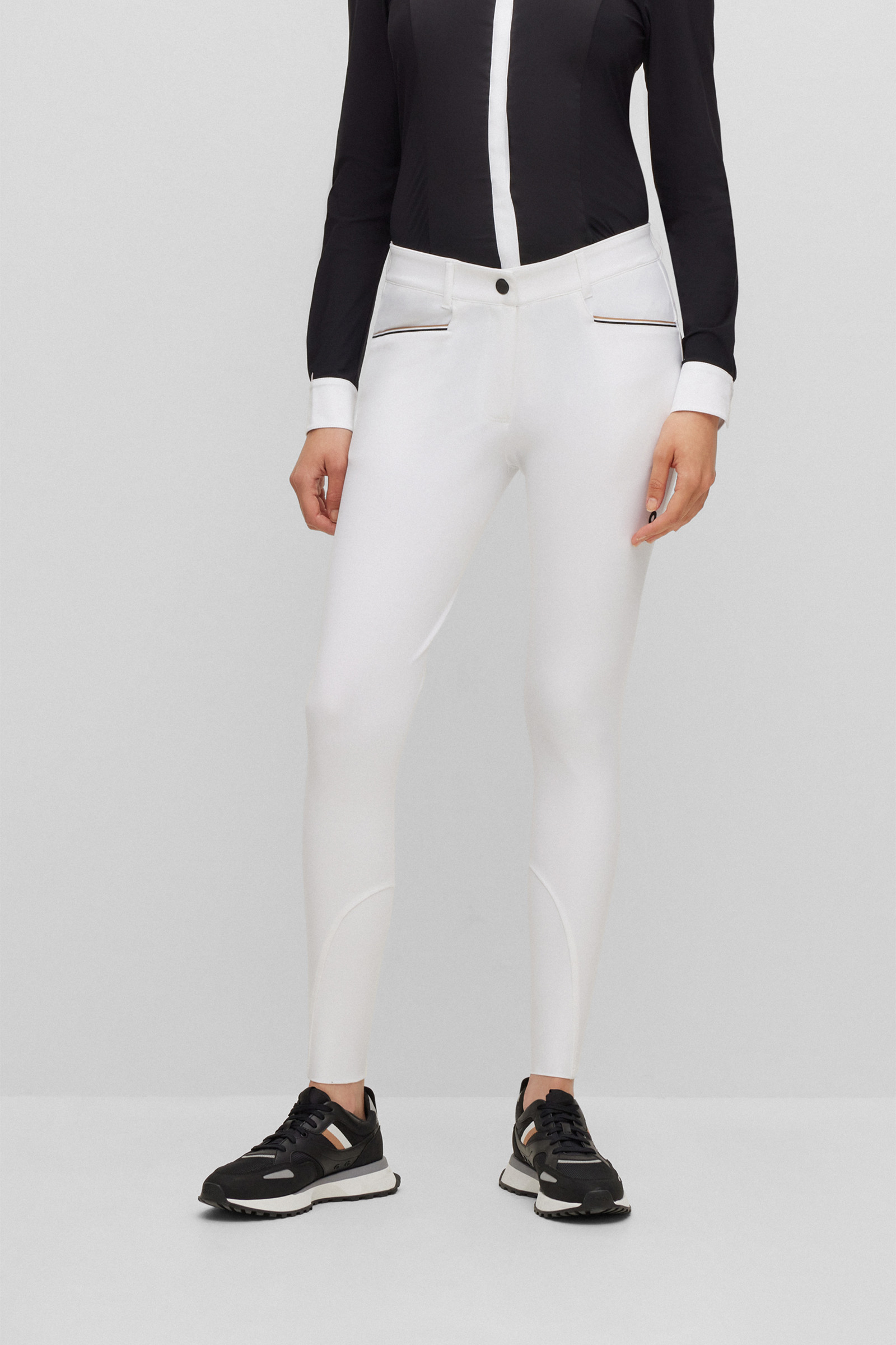 Pantalones cortos Boss Heather con agarre completo para mujer