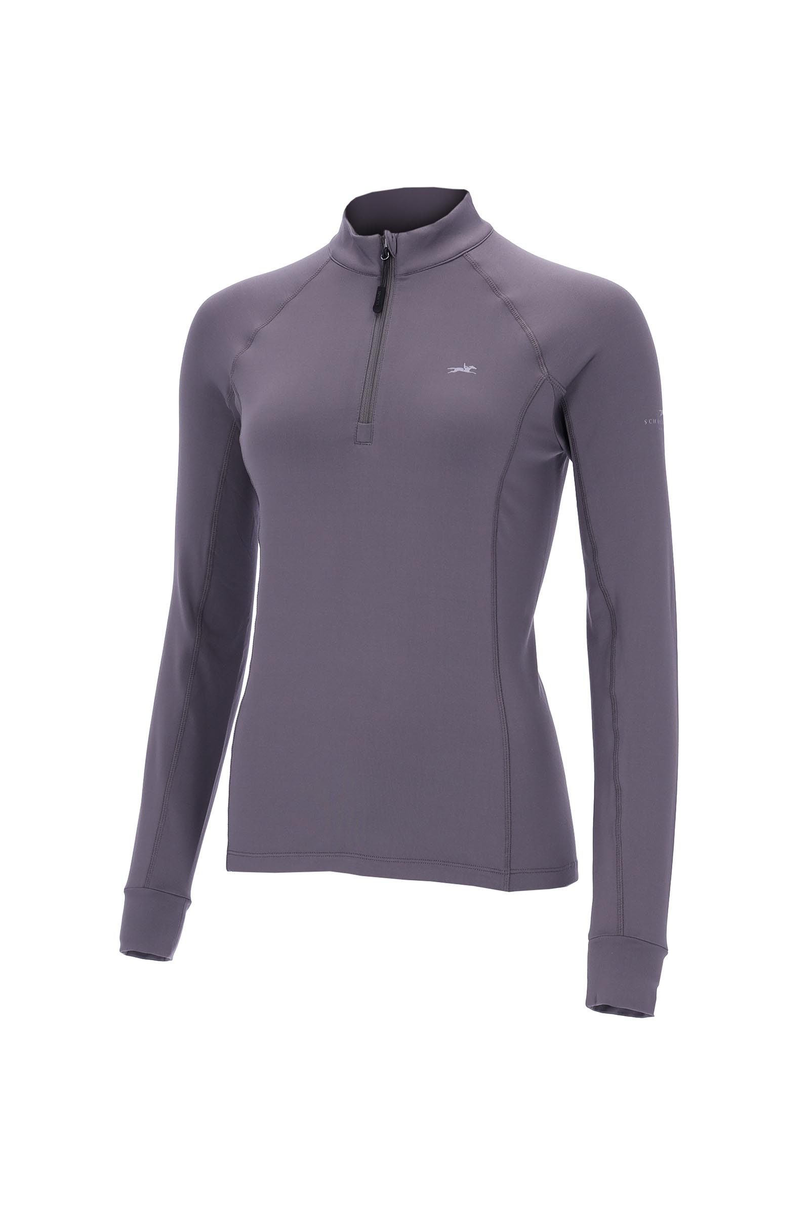 Dusty Chocolate Camisa para Mujer Schockemöhle Sports Winter Page Style