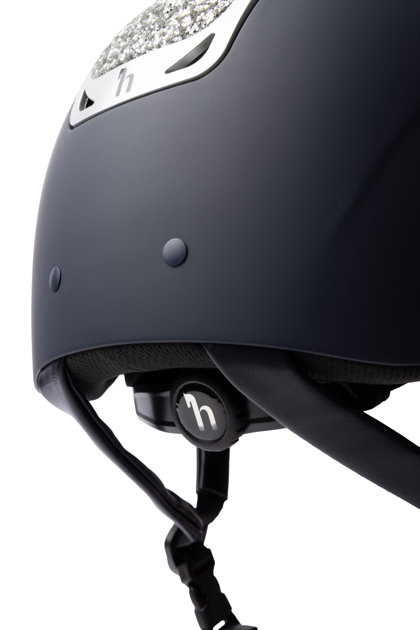 Horze Arix II Casco de equitaci&oacute;n con adorno de cristal