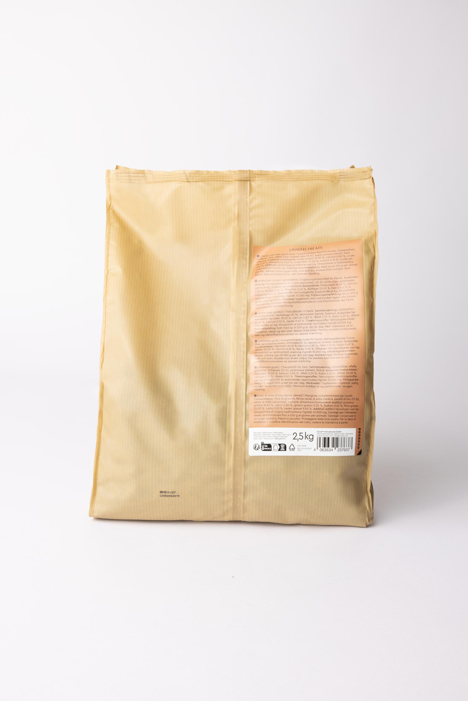 Galletas Libre de Grano Horze, Golosinas 2,5kg