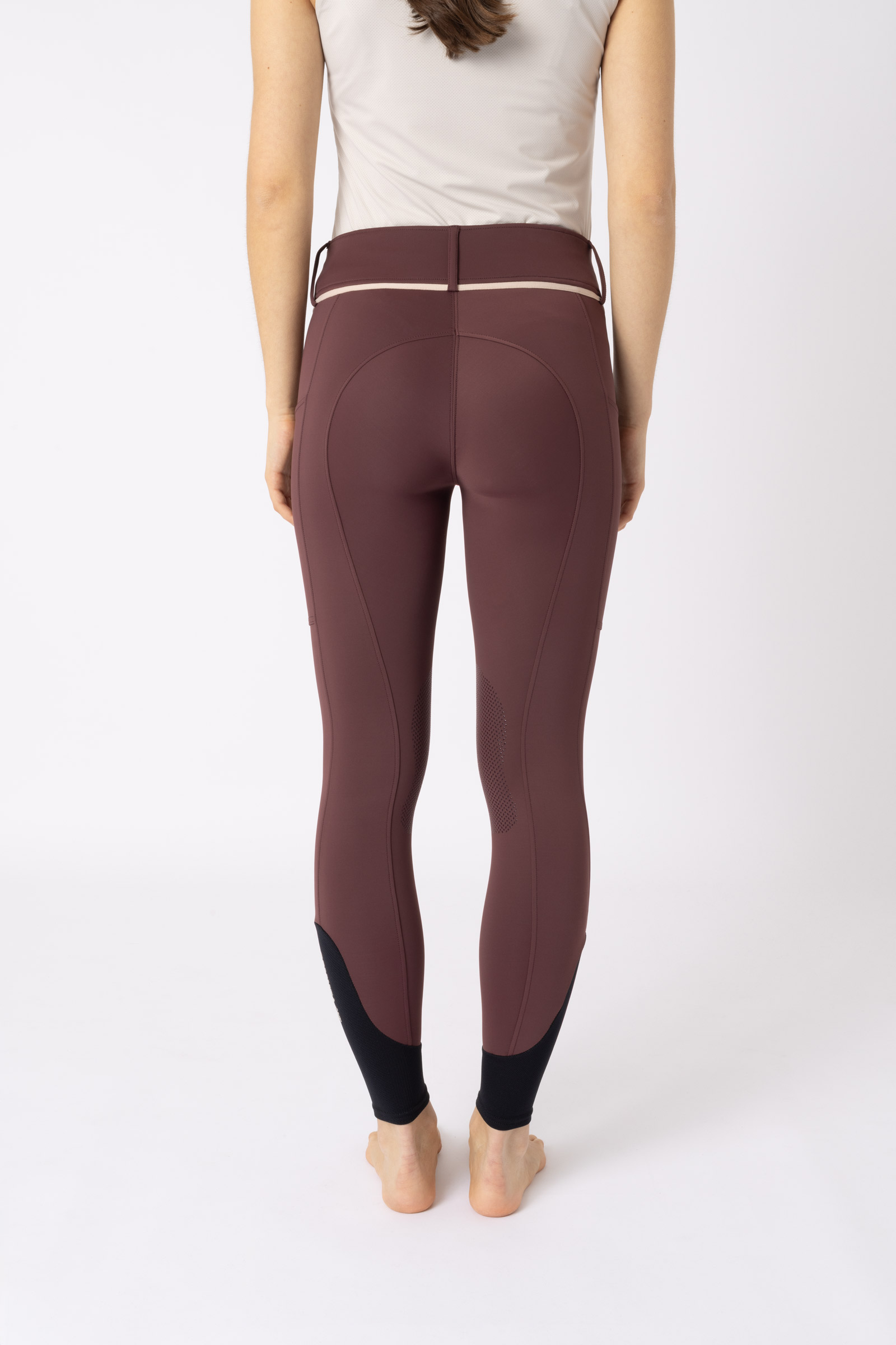 Pantalones de Montar con Refuerzo de Rodilla para Mujer B Vertigo Elea