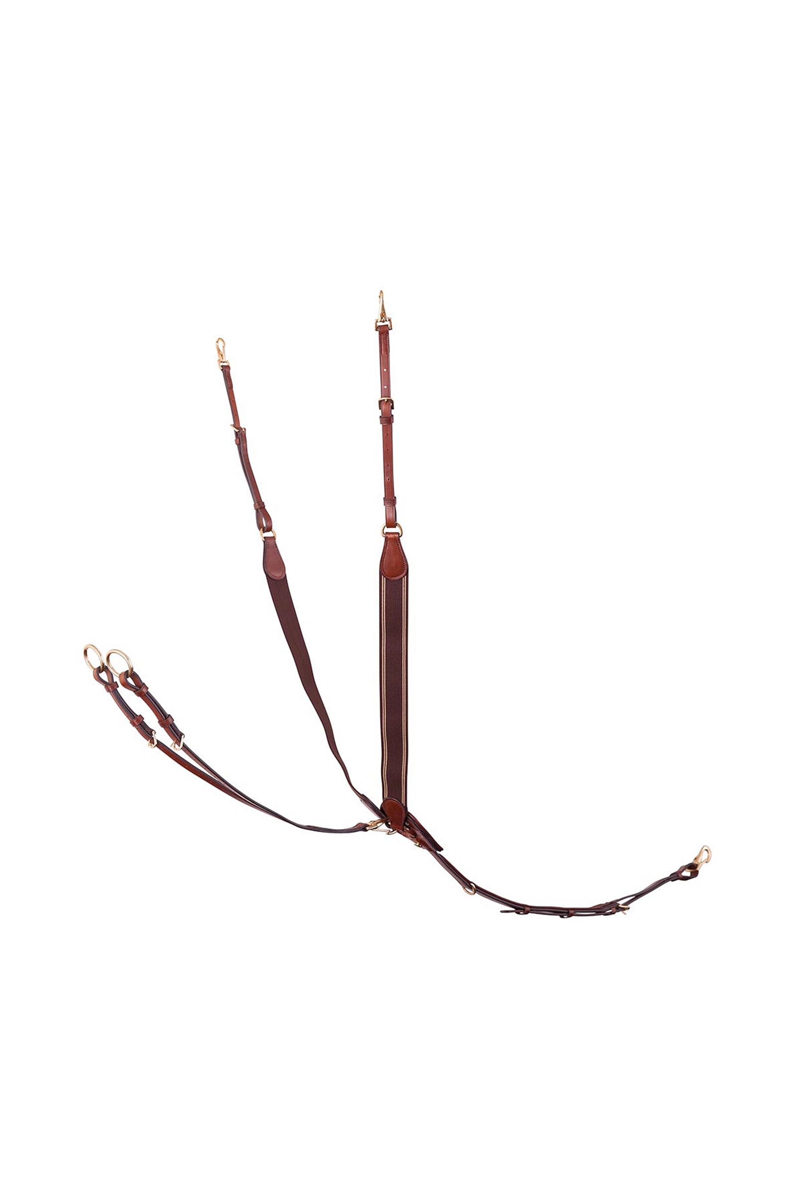 Tobacco BR Taunton pechopetral elástico con martingala desmontable